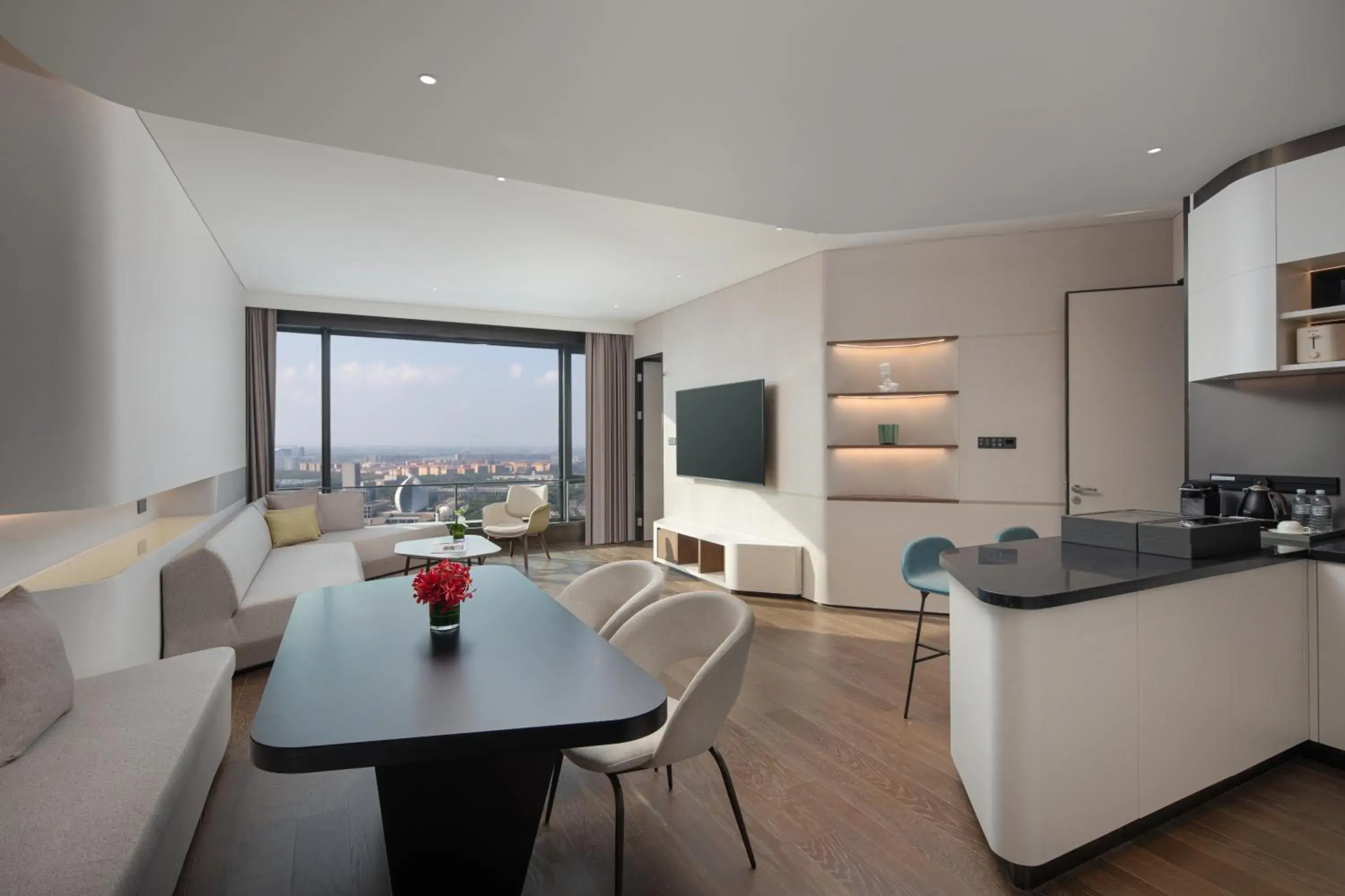 Living room in Radisson Collection Lingang Shanghai Living room in Radisson Collection Lingang Shanghai