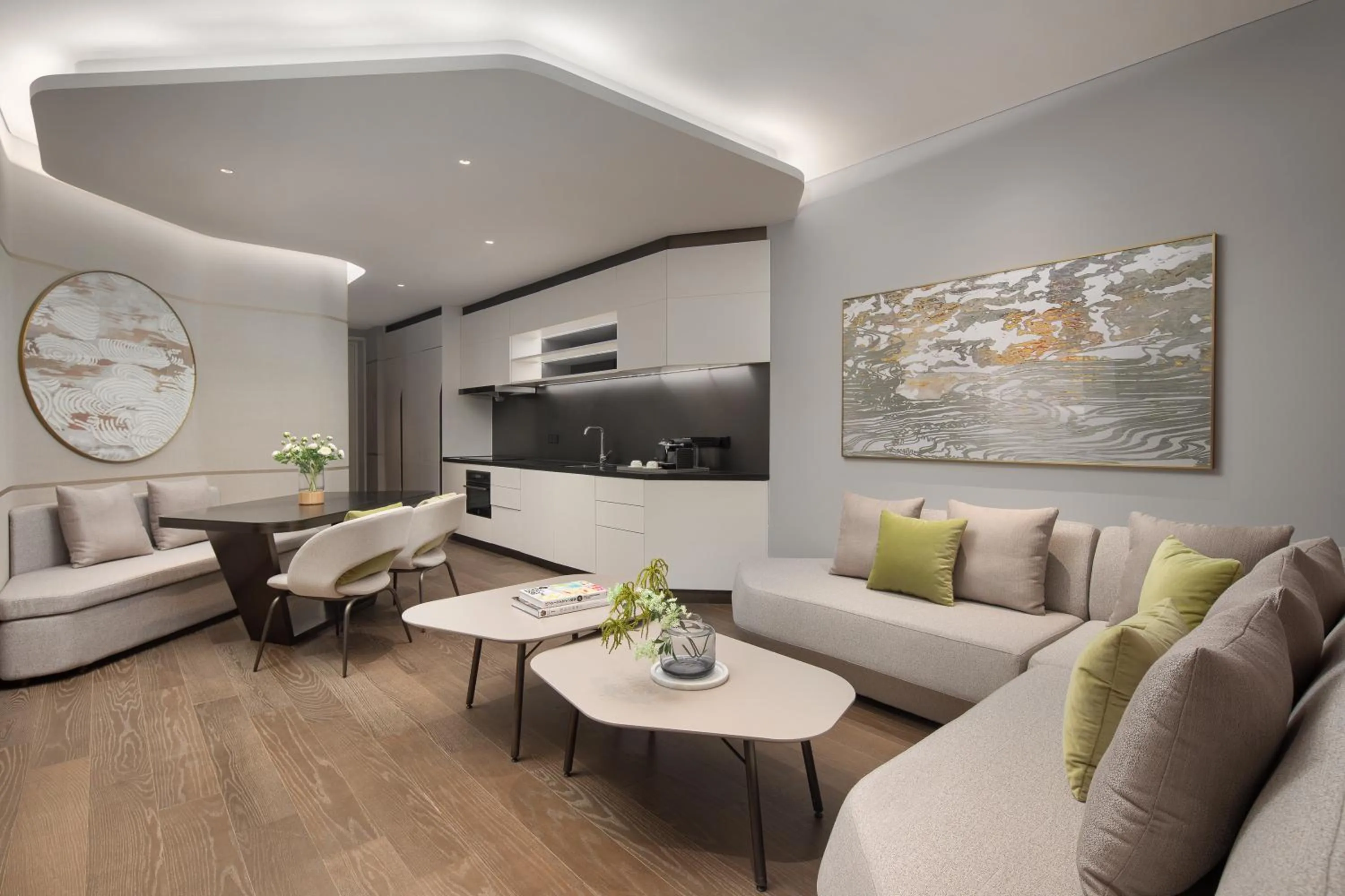 Kitchen or kitchenette in Radisson Collection Lingang Shanghai