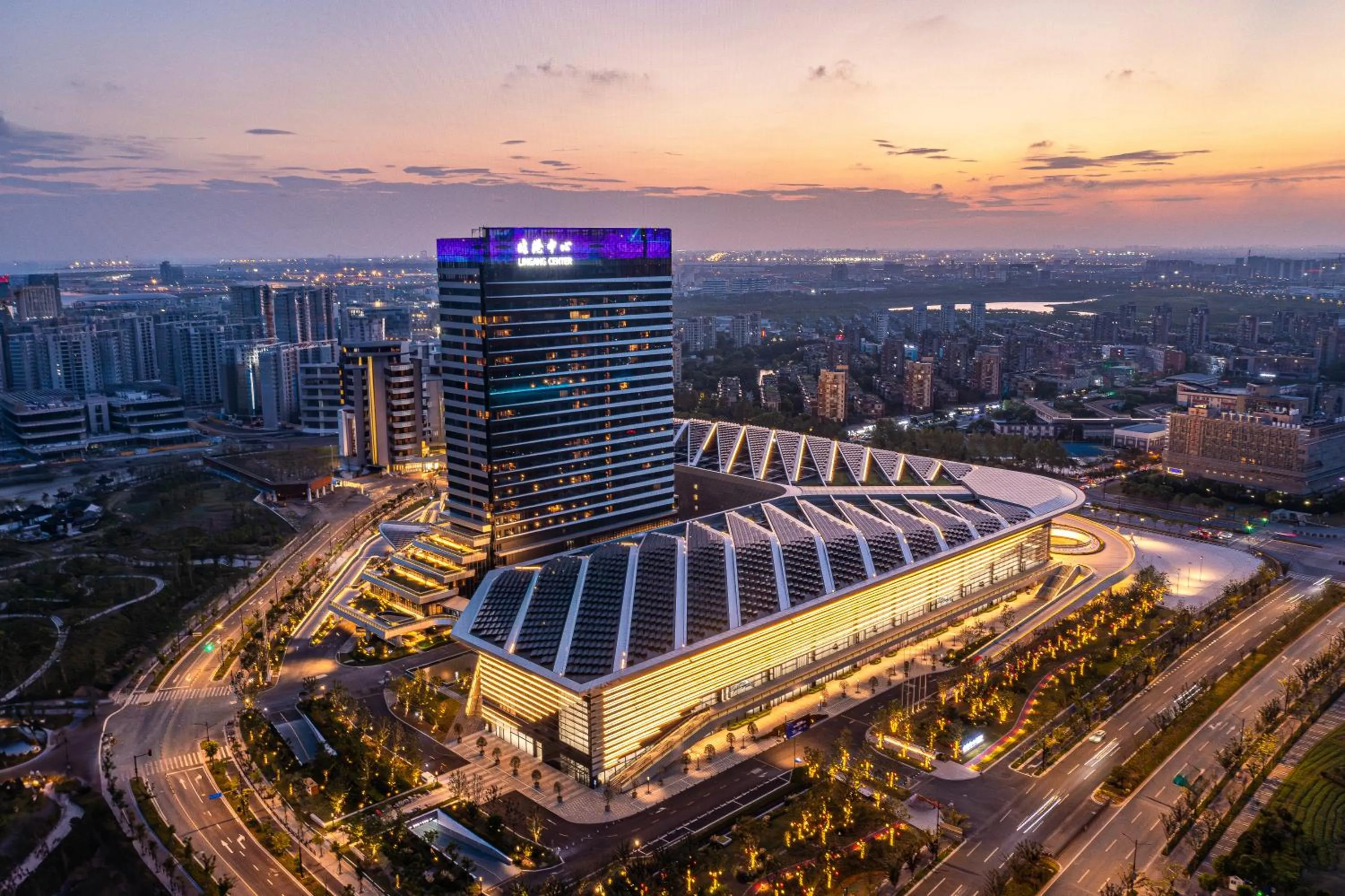 Property building in Radisson Collection Lingang Shanghai