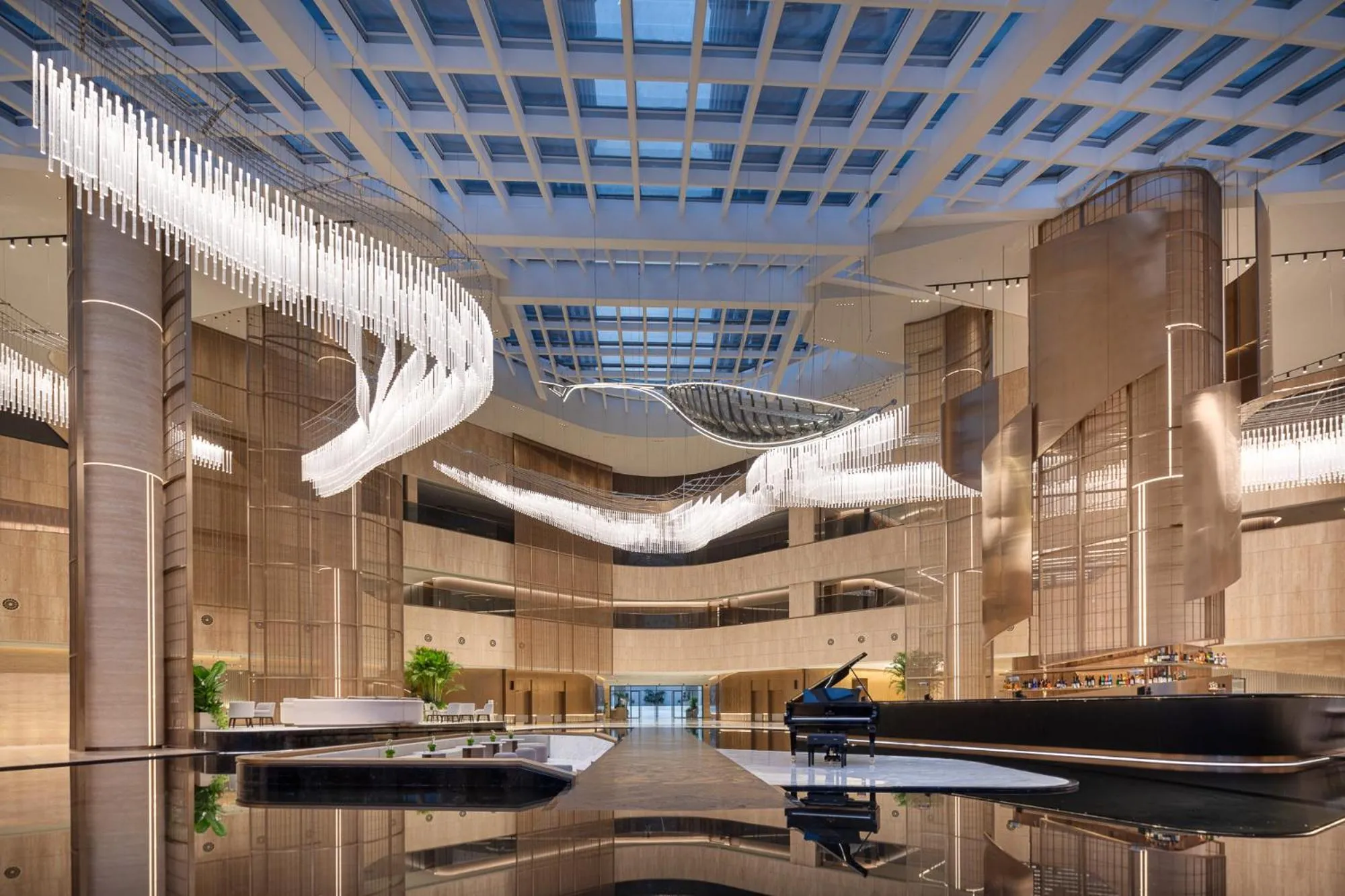 Lobby or reception in Radisson Collection Lingang Shanghai