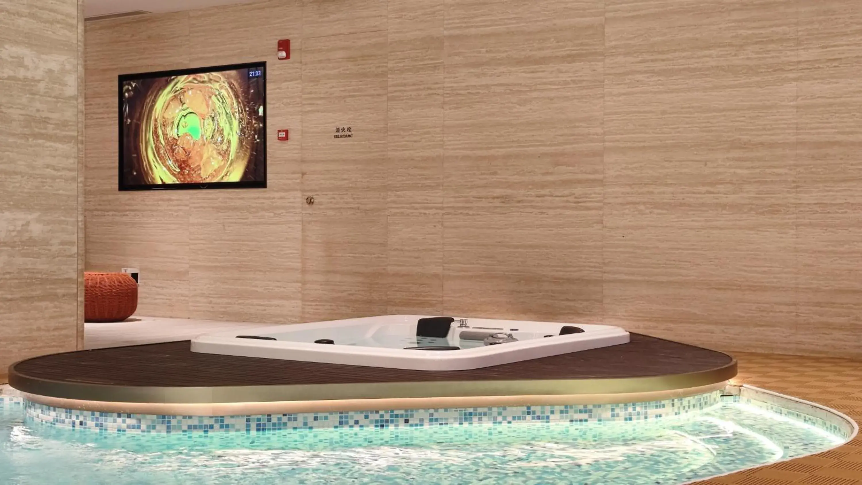 Swimming pool in Radisson Collection Lingang Shanghai Swimming pool in Radisson Collection Lingang Shanghai