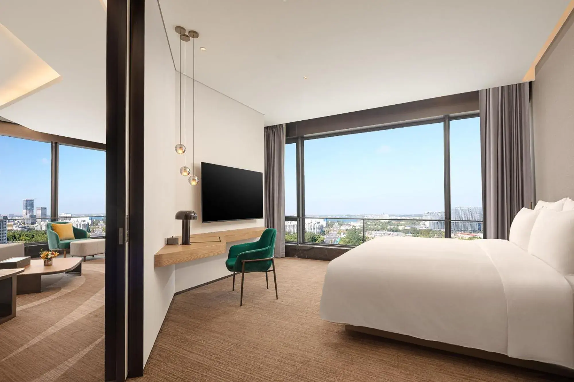 Bedroom, Bed in Radisson Collection Lingang Shanghai Bedroom, Bed in Radisson Collection Lingang Shanghai