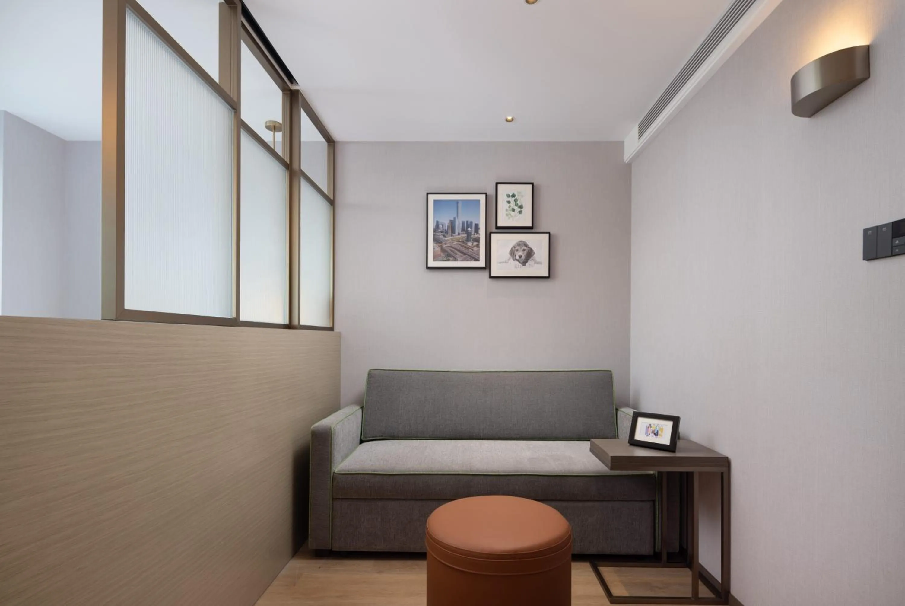 Seating area in Home2 Suites by Hilton Beijing West Station