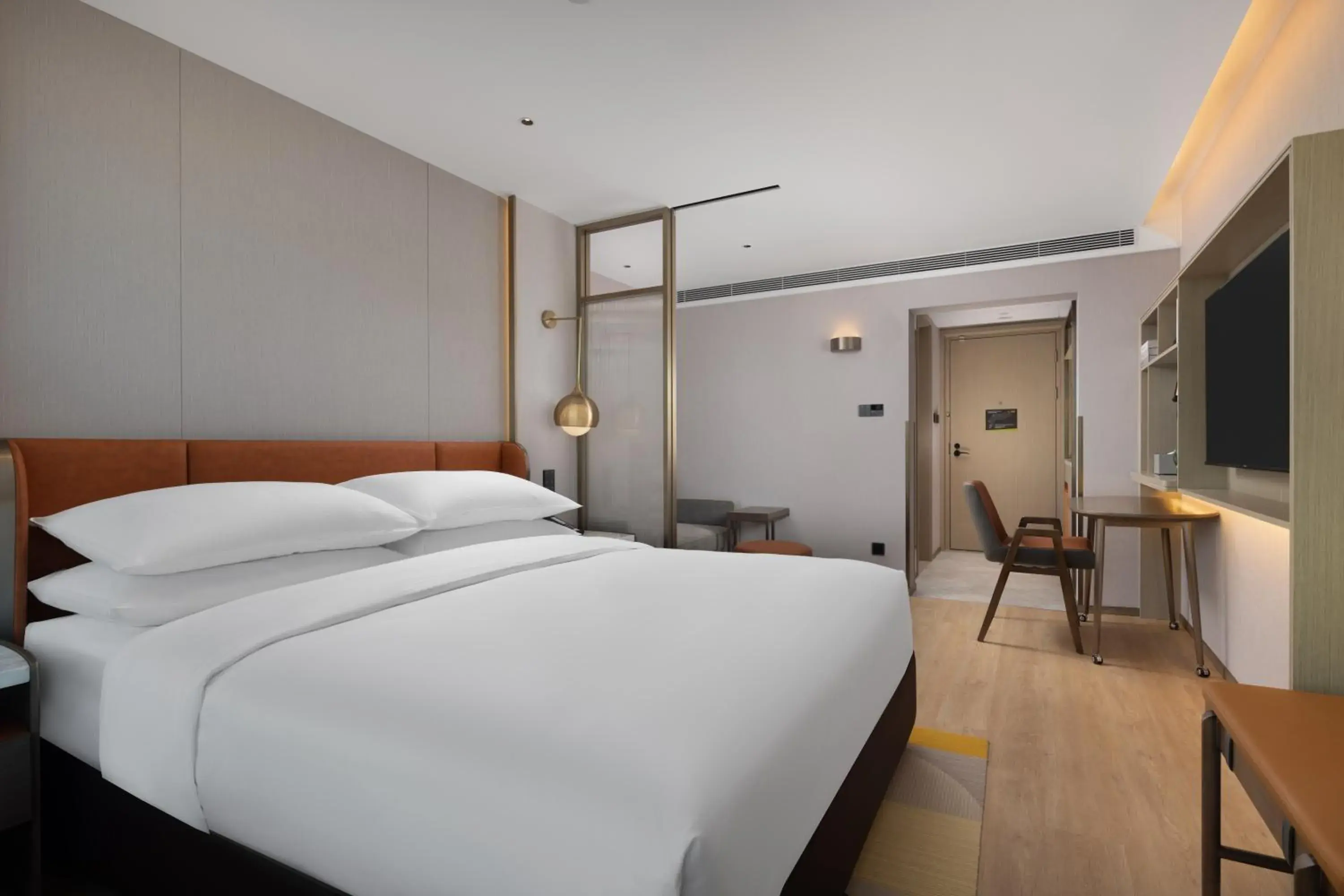 Photo of the whole room, Bed in Home2 Suites by Hilton Beijing West Station Photo of the whole room, Bed in Home2 Suites by Hilton Beijing West Station