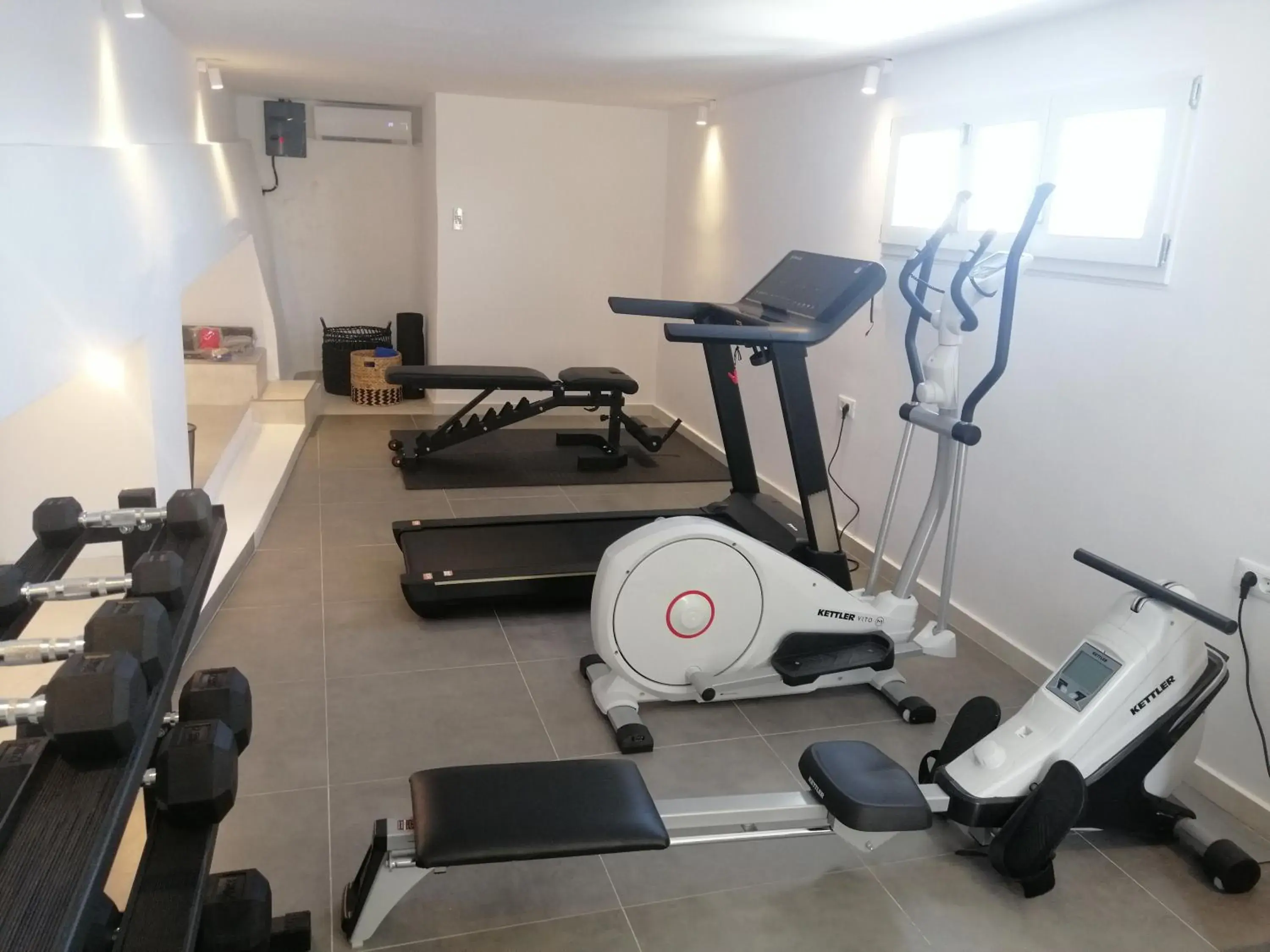 Fitness centre/facilities in Santorini Secret Suites & Spa, Small Luxury Hotels of the World Fitness centre/facilities in Santorini Secret Suites & Spa, Small Luxury Hotels of the World