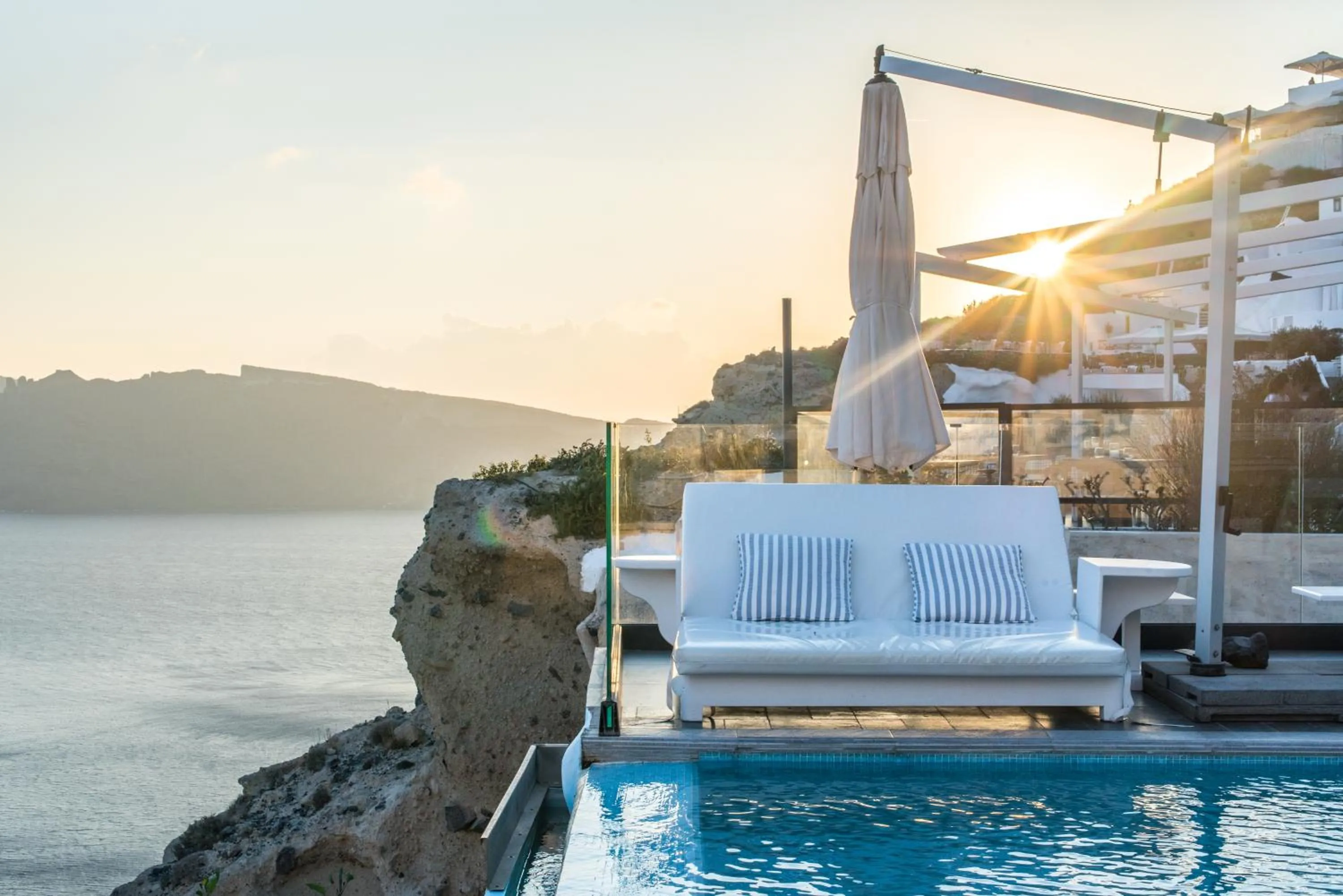 Sea view in Santorini Secret Suites & Spa, Small Luxury Hotels of the World