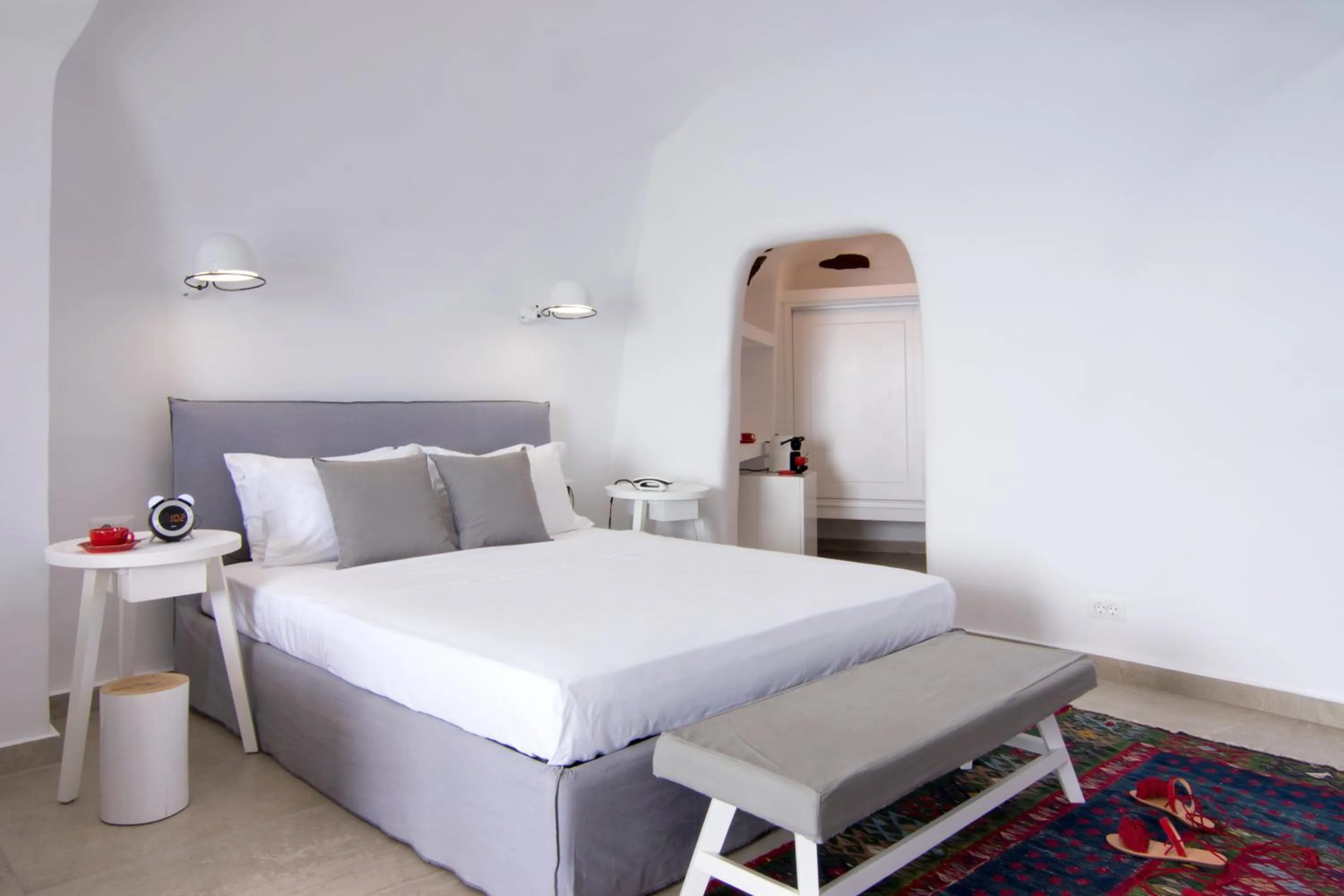 Bedroom, Bed in Santorini Secret Suites & Spa, Small Luxury Hotels of the World