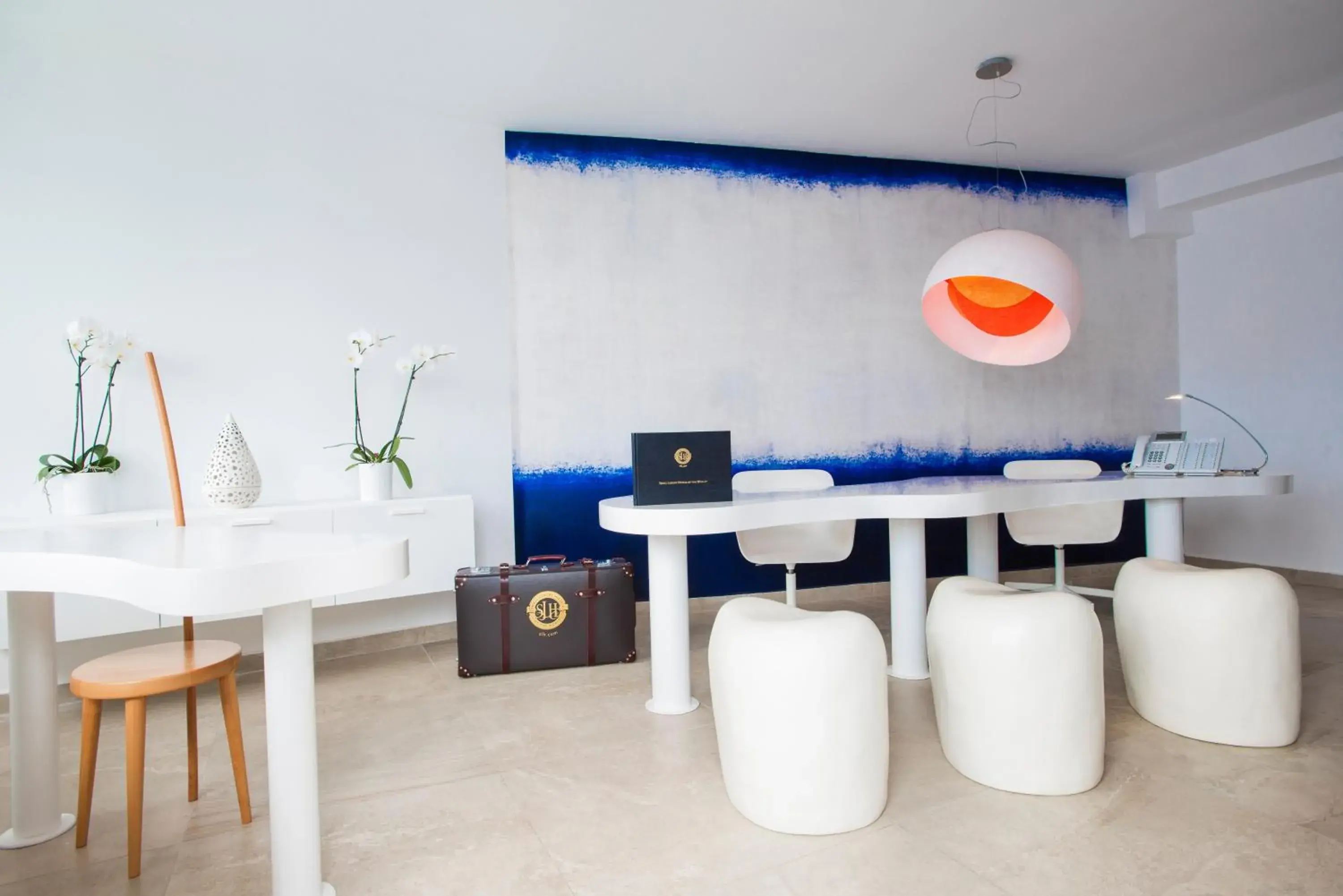 Lobby or reception in Santorini Secret Suites & Spa, Small Luxury Hotels of the World Lobby or reception in Santorini Secret Suites & Spa, Small Luxury Hotels of the World