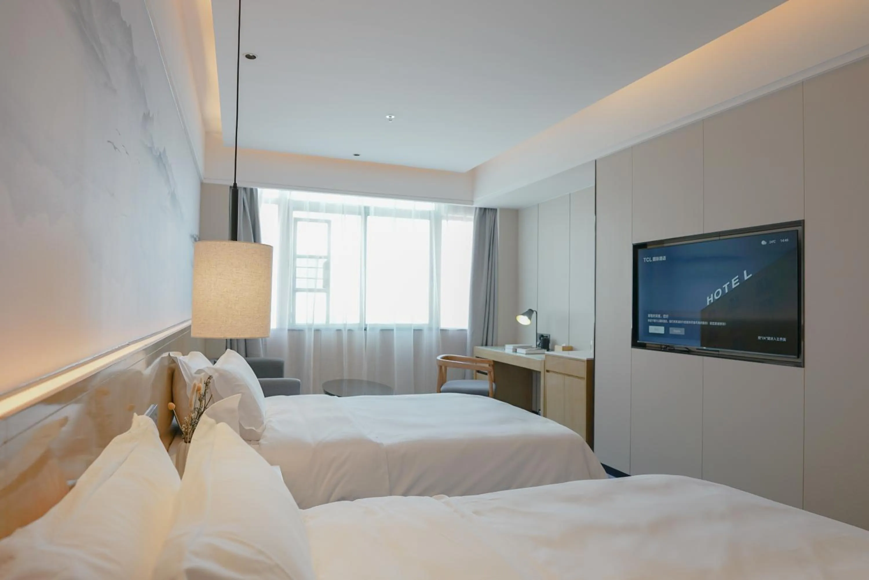 Bed in Paco Hotel Shenzhen Luohu Port