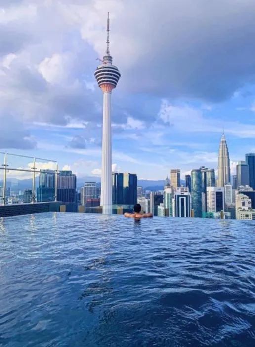 Swimming pool in Ceylonz Suite By ANA MALAYSIA