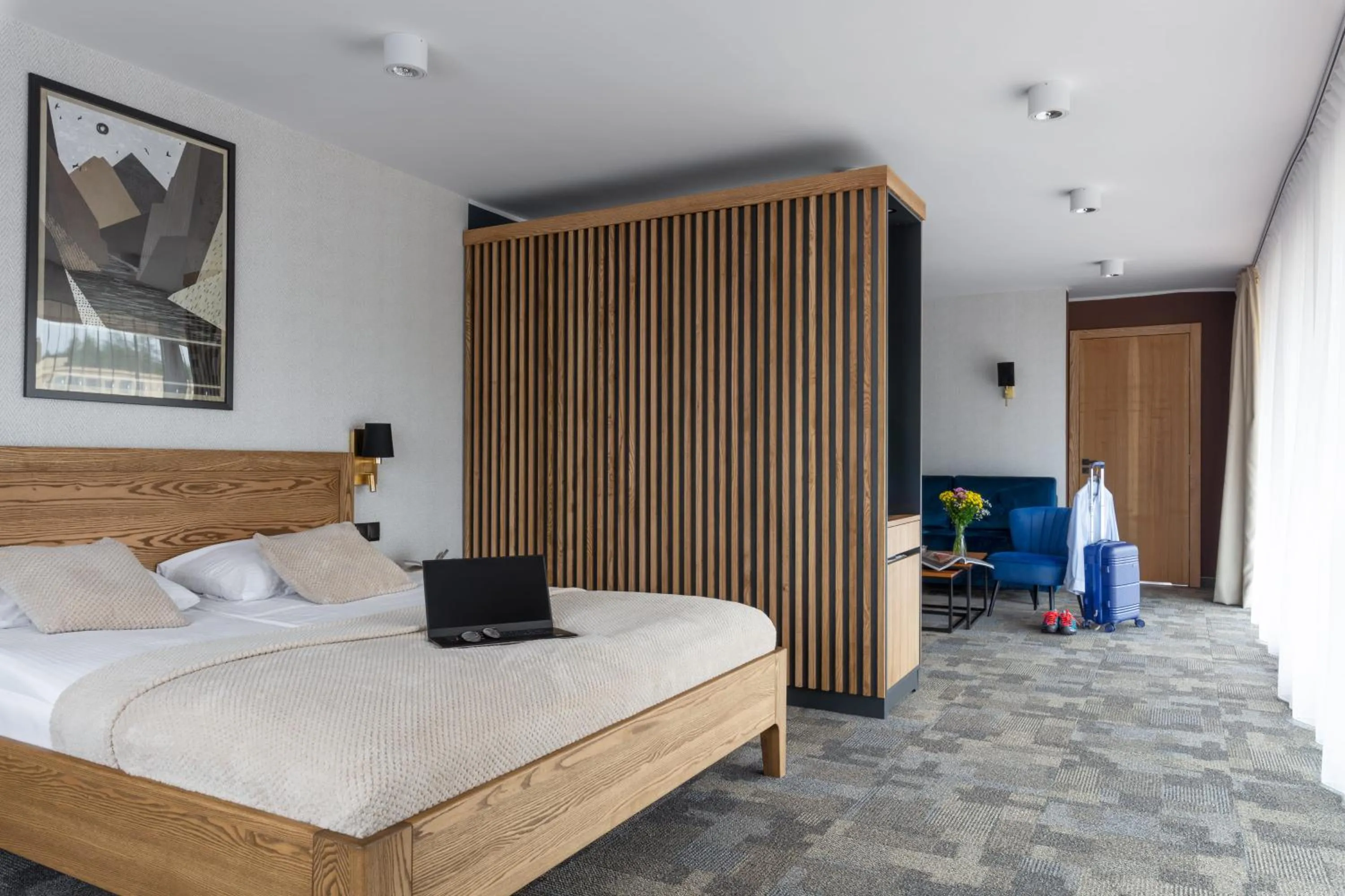 Bed in Hotel Rzemieślnik Zakopane