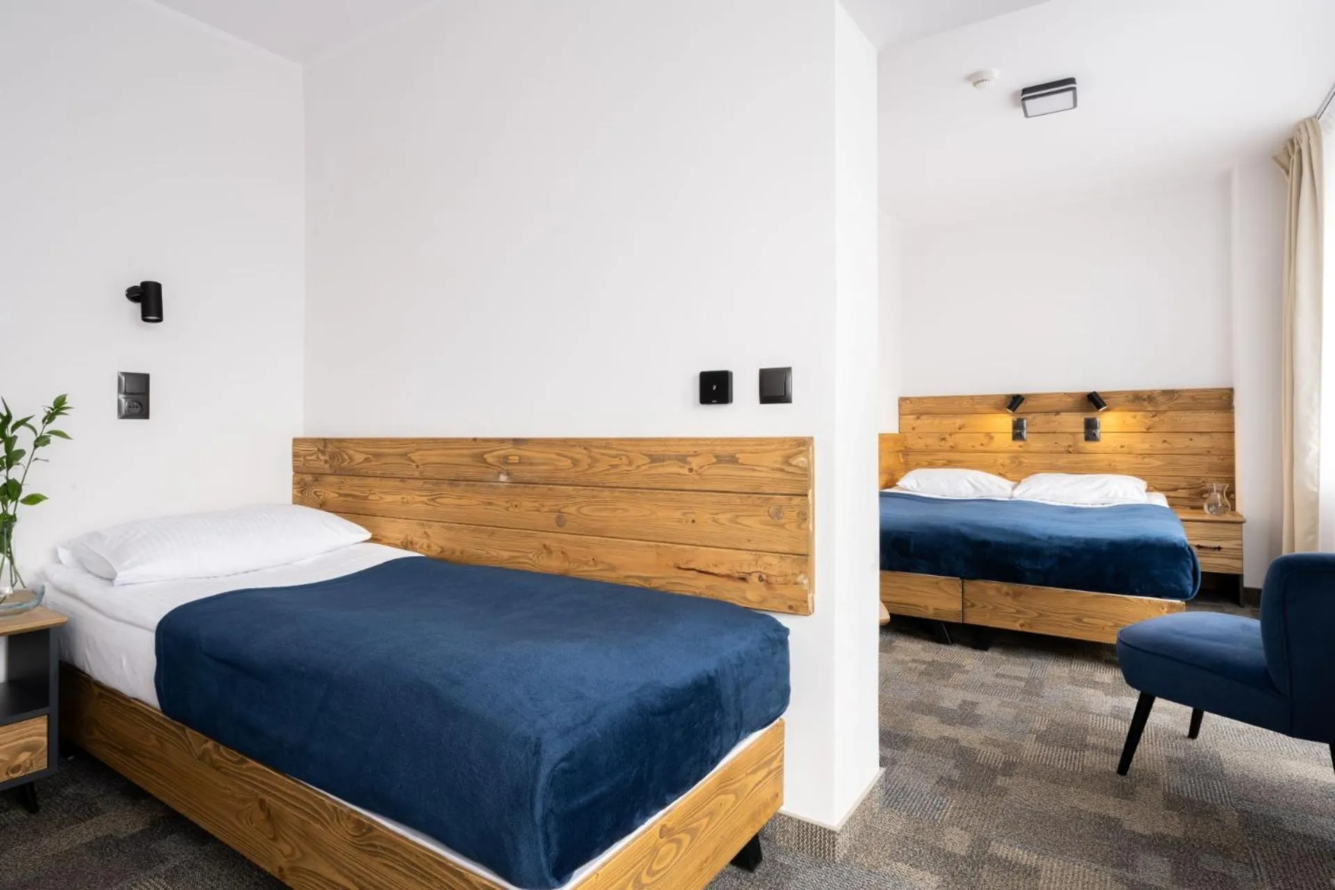 Bed in Hotel Rzemieślnik Zakopane