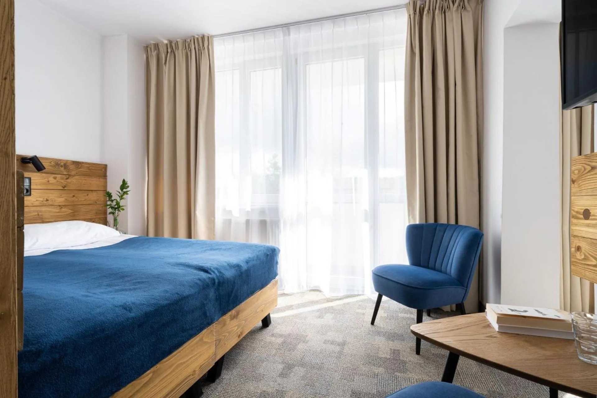 Bed in Hotel Rzemieślnik Zakopane