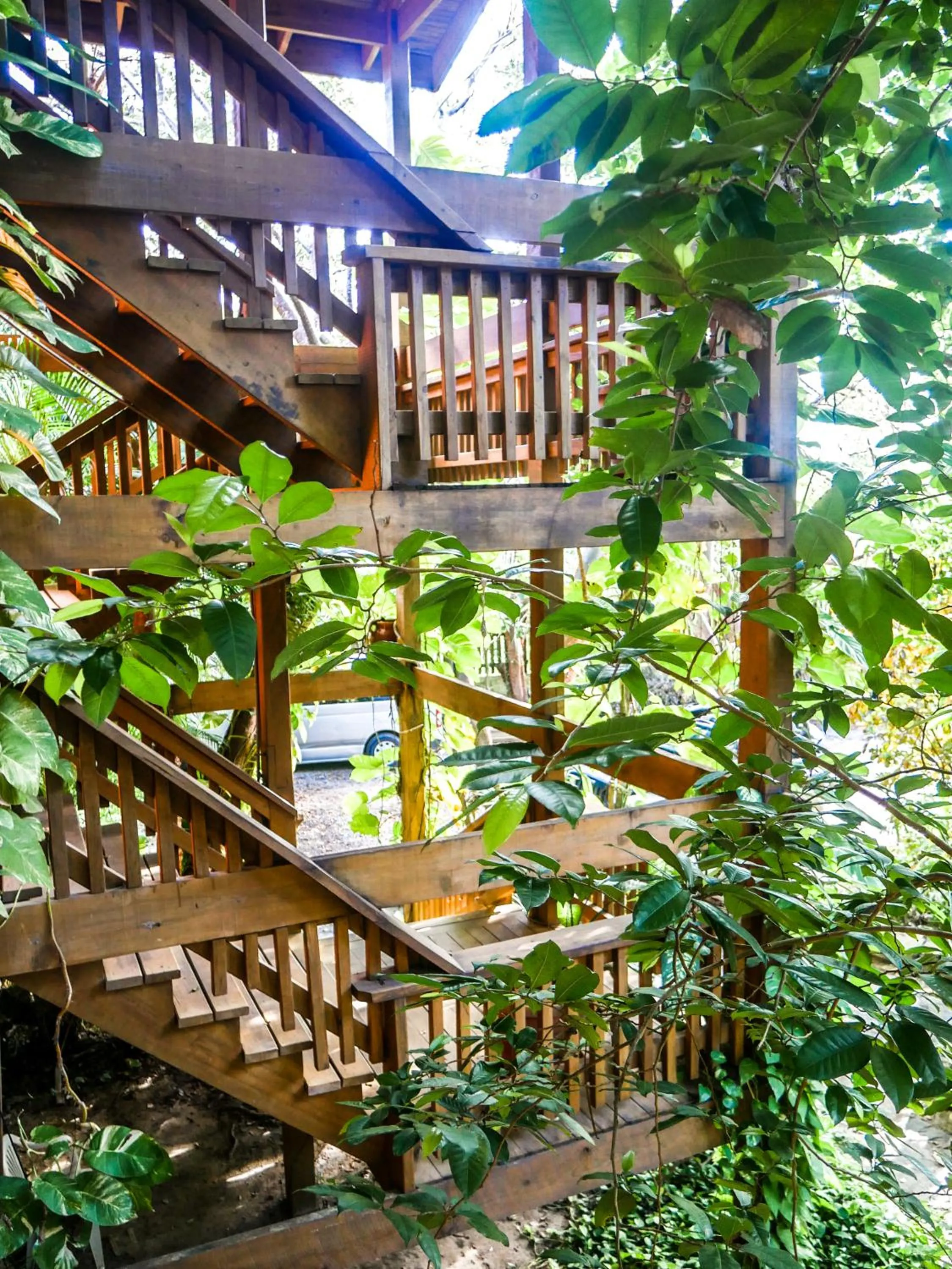 Property building in Hotel Posada Las Orquídeas,West End