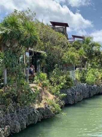 Property building in Hotel Posada Las Orquídeas,West End