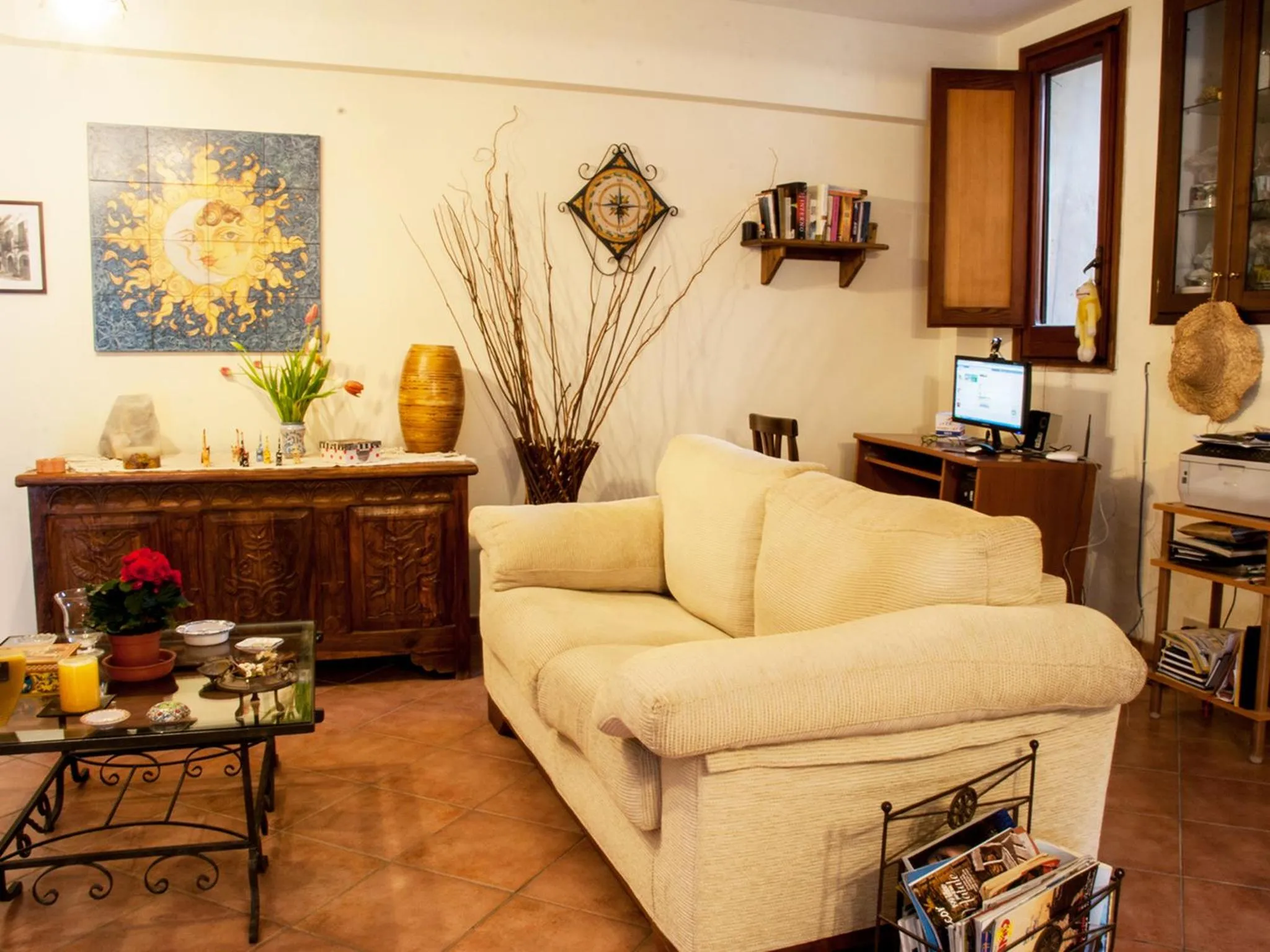 Communal lounge/ TV room in Bed And Breakfast Maria
