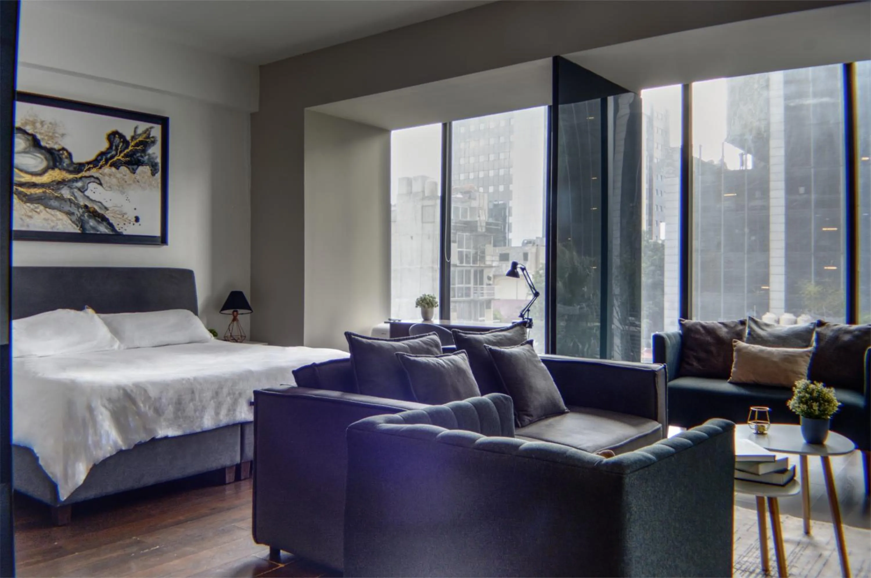 Reforma 284 King Size SUITE Swimming Pool, Parking & Kitchen