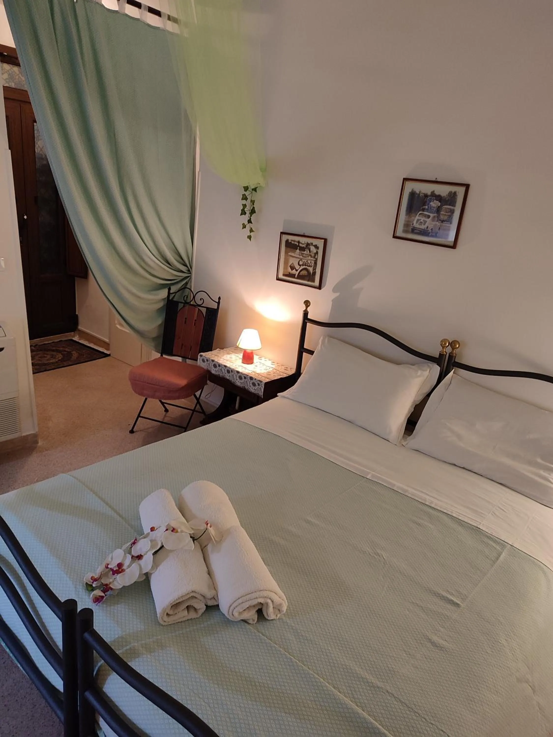 Bedroom, Bed in B&B Aquila