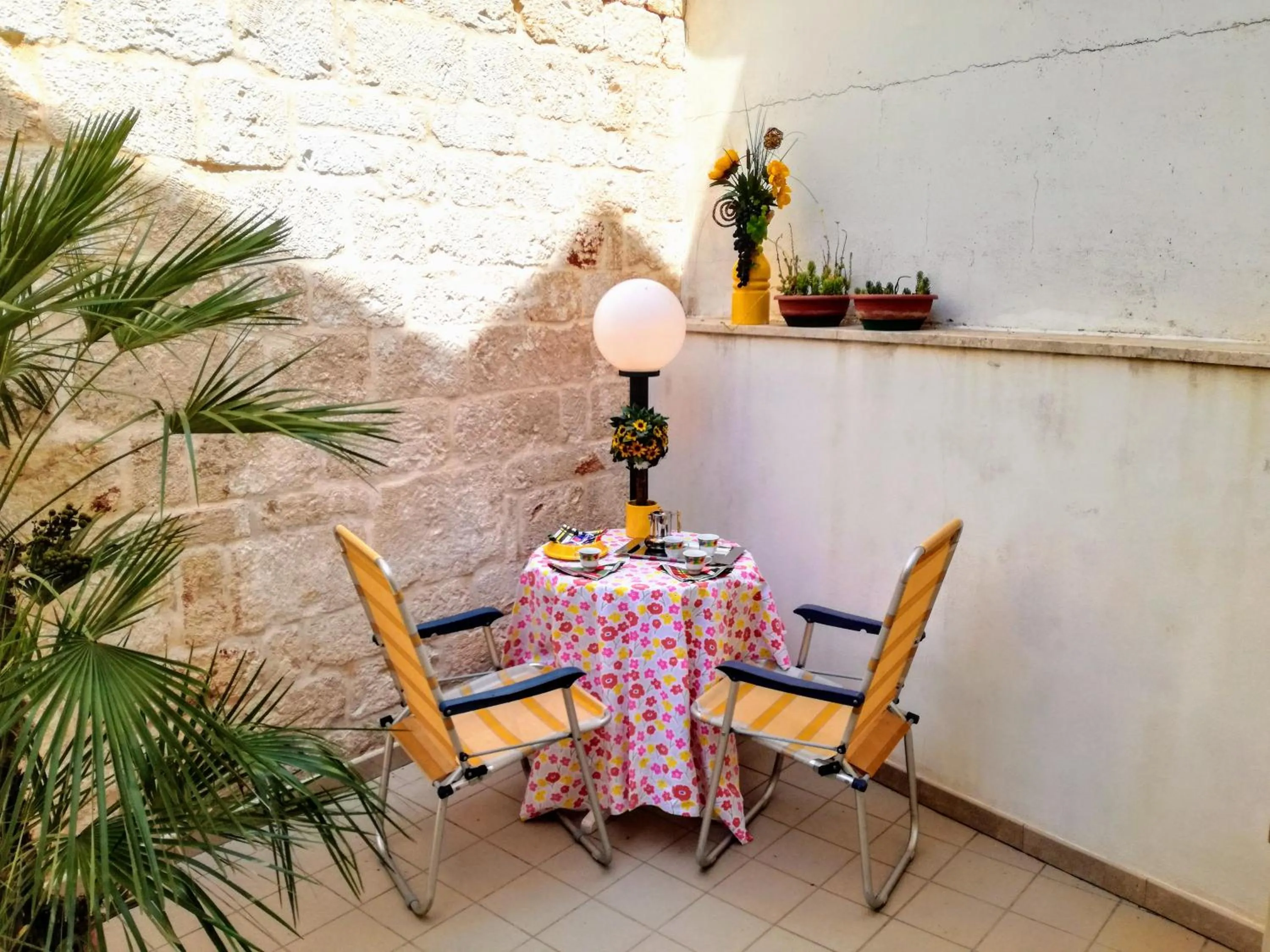 Patio in B&B Aquila