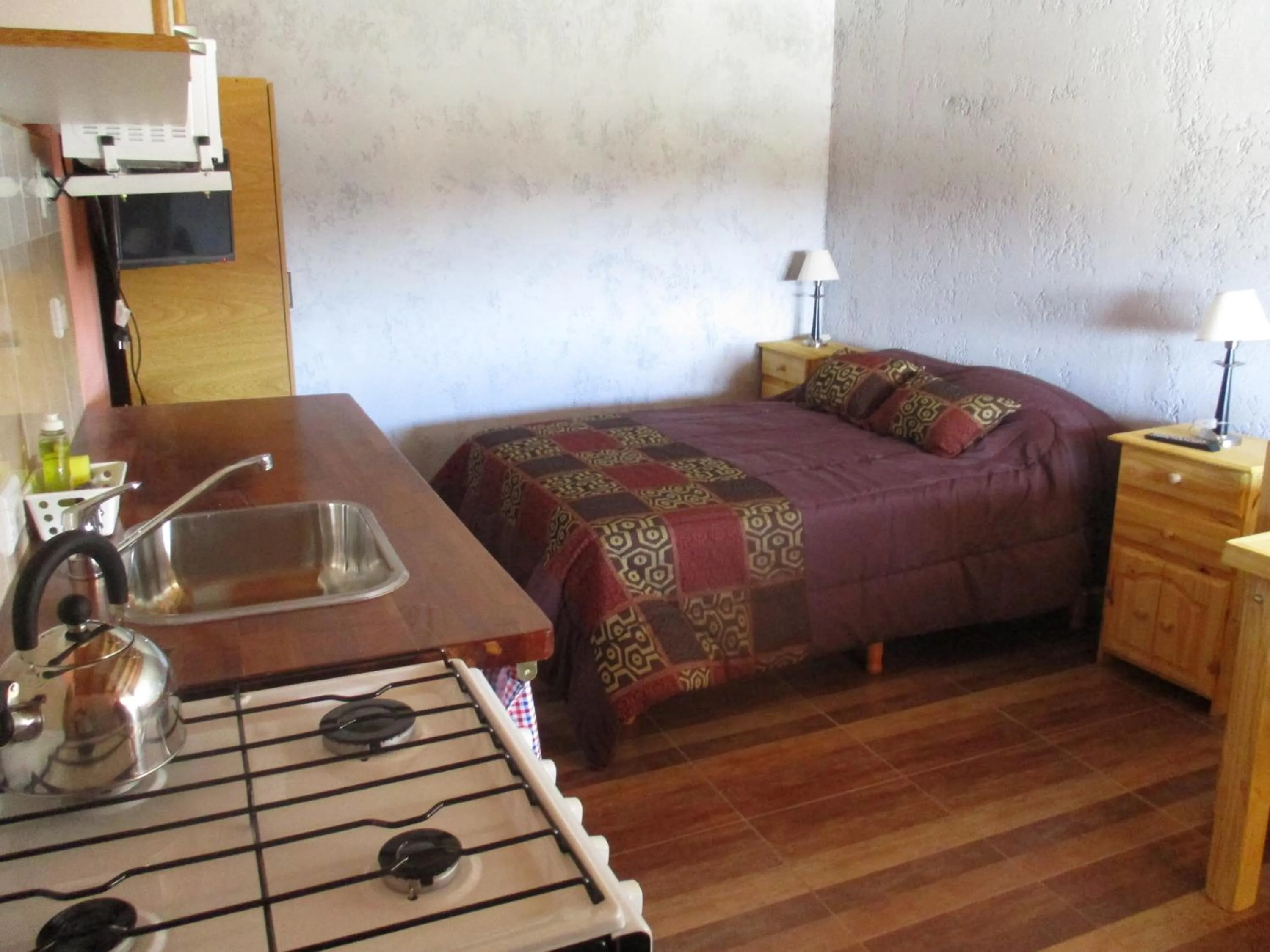 Bed in Apart Hotel Curahue