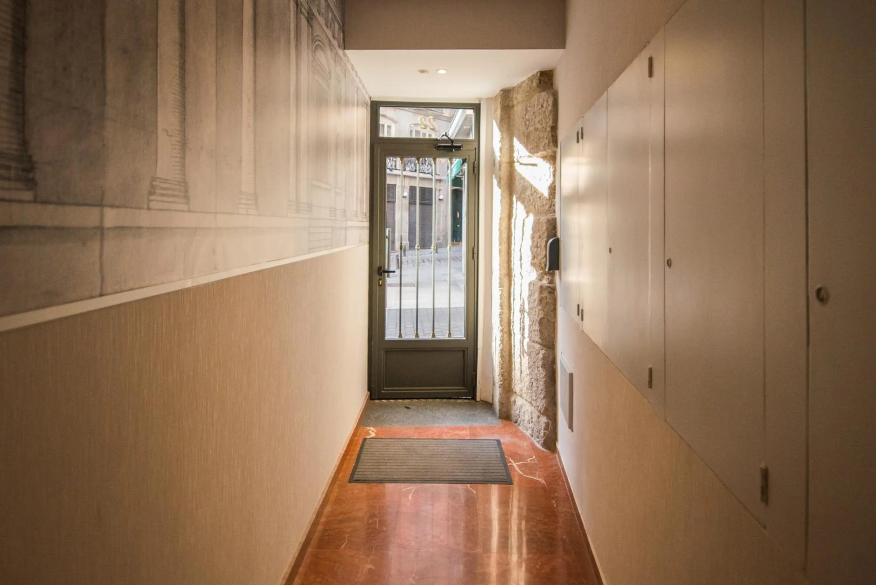 Lobby or reception in Apartamentos Cruz