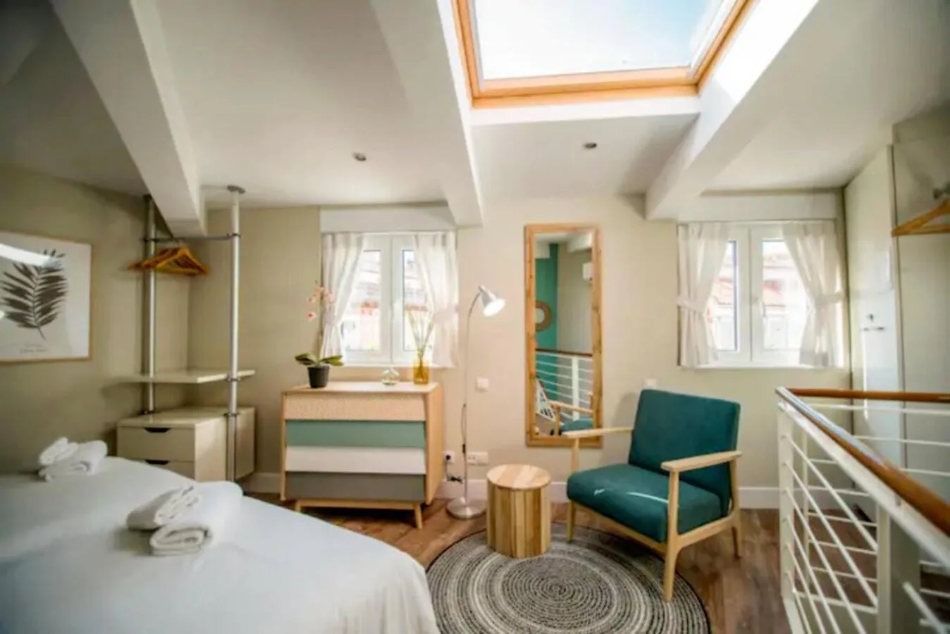 Bed in Apartamentos Cruz