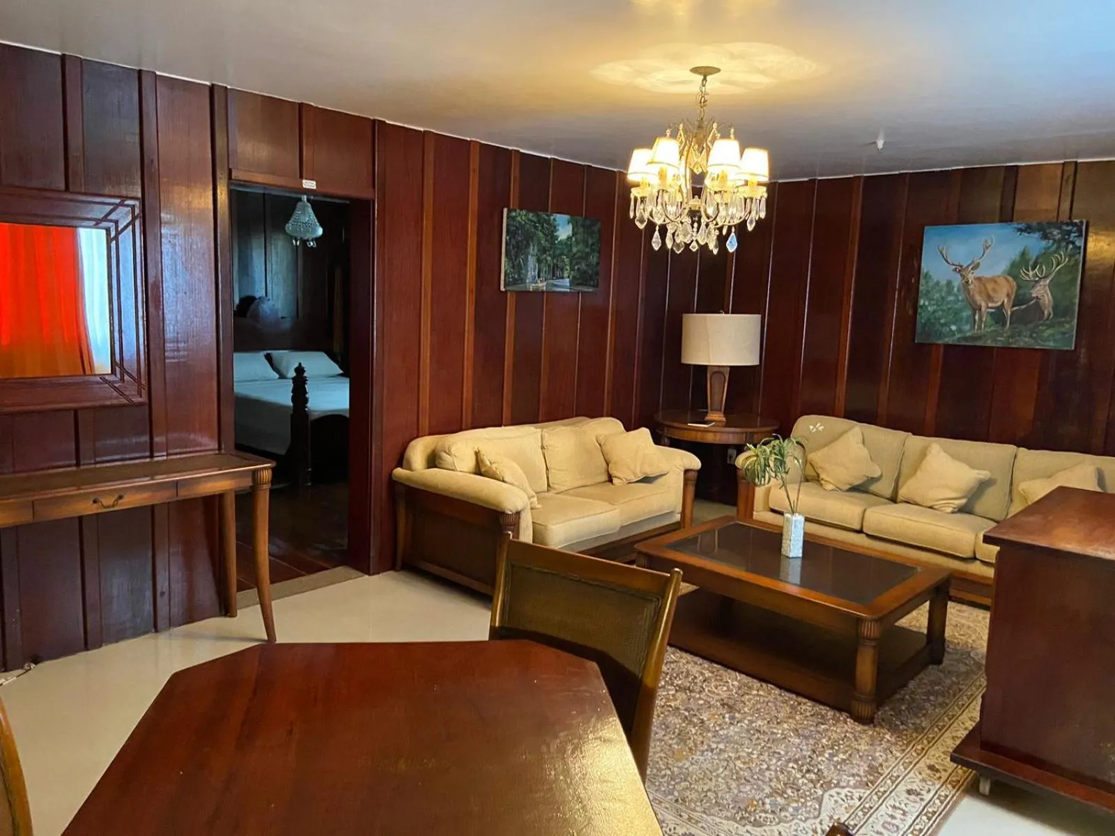 Seating area in Hotel Du Lac Macaé