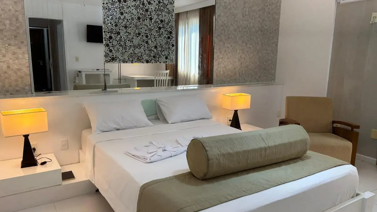 Bed in Hotel Du Lac Macaé Bed in Hotel Du Lac Macaé