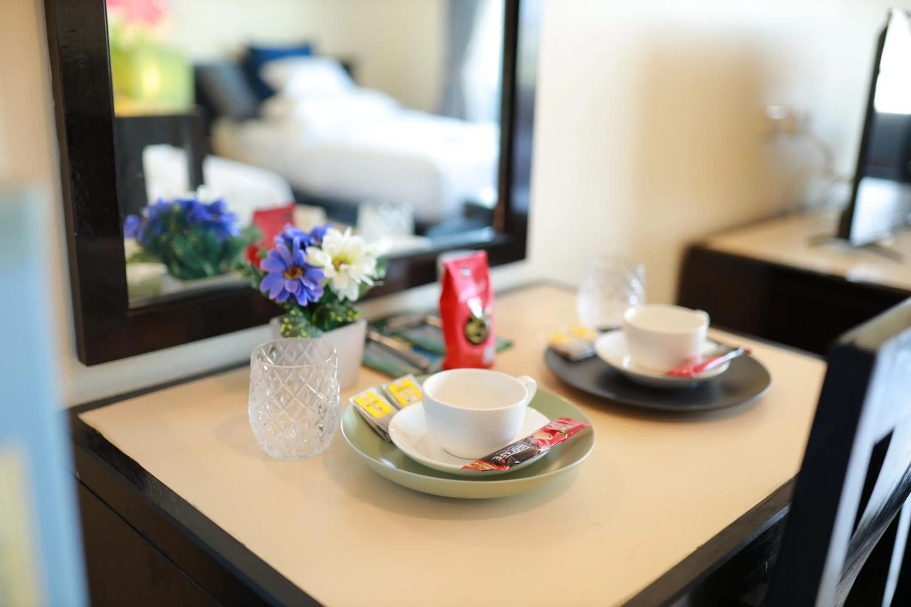 Coffee/tea facilities, Bed in Tycoon place garden