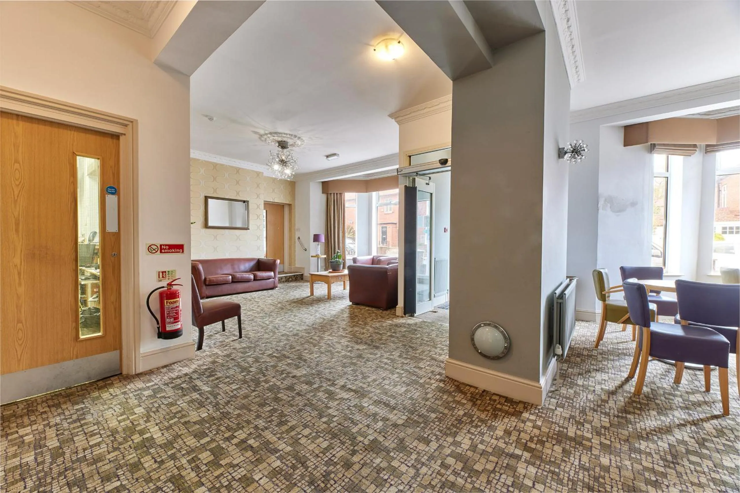 Lobby or reception in Properties Unique Dene Rooms Twin