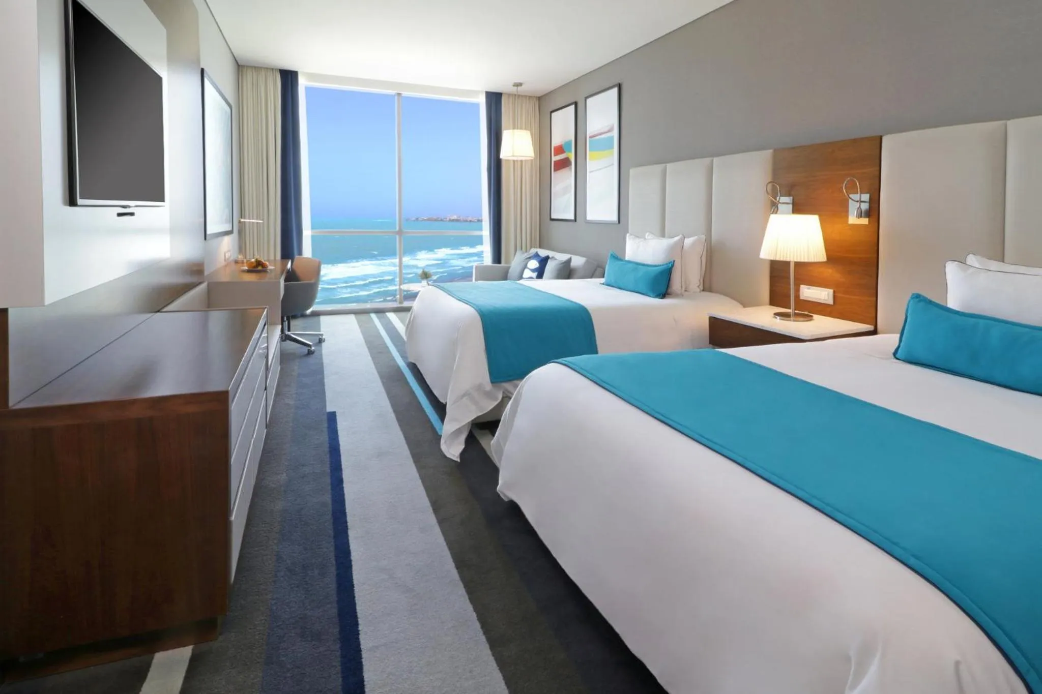 Photo of the whole room, Bed in Hotel InterContinental Cartagena by IHG