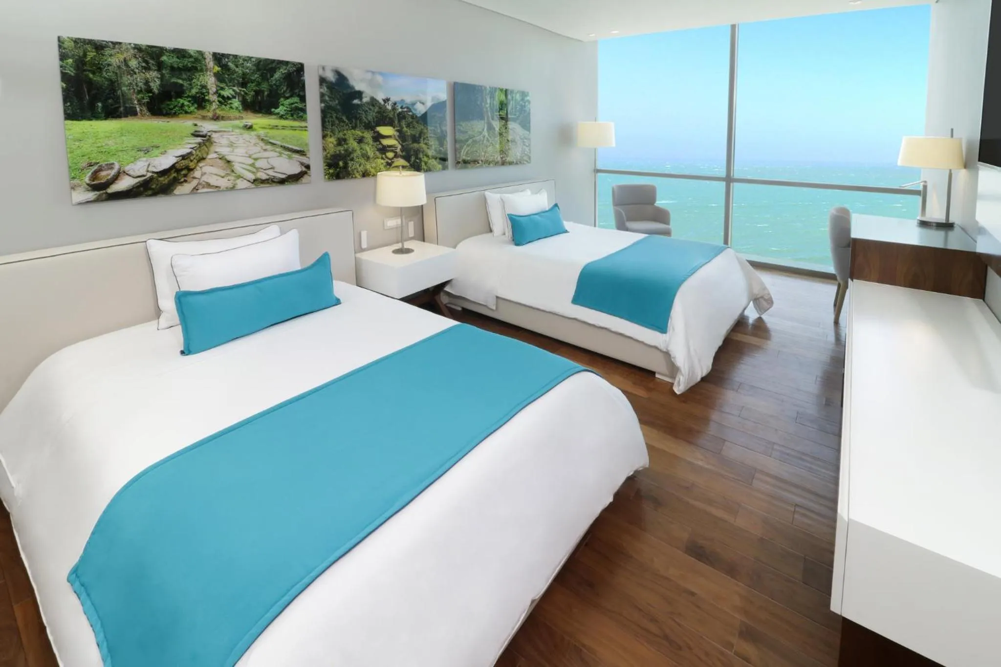 Photo of the whole room, Bed in Hotel InterContinental Cartagena by IHG