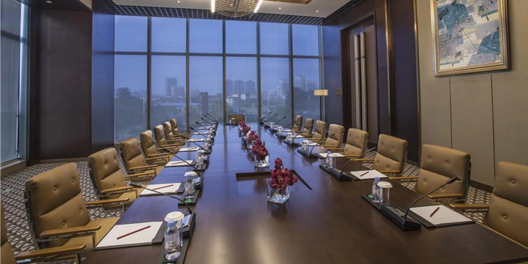 Meeting/conference room in Crowne Plaza Zhangzhou by IHG