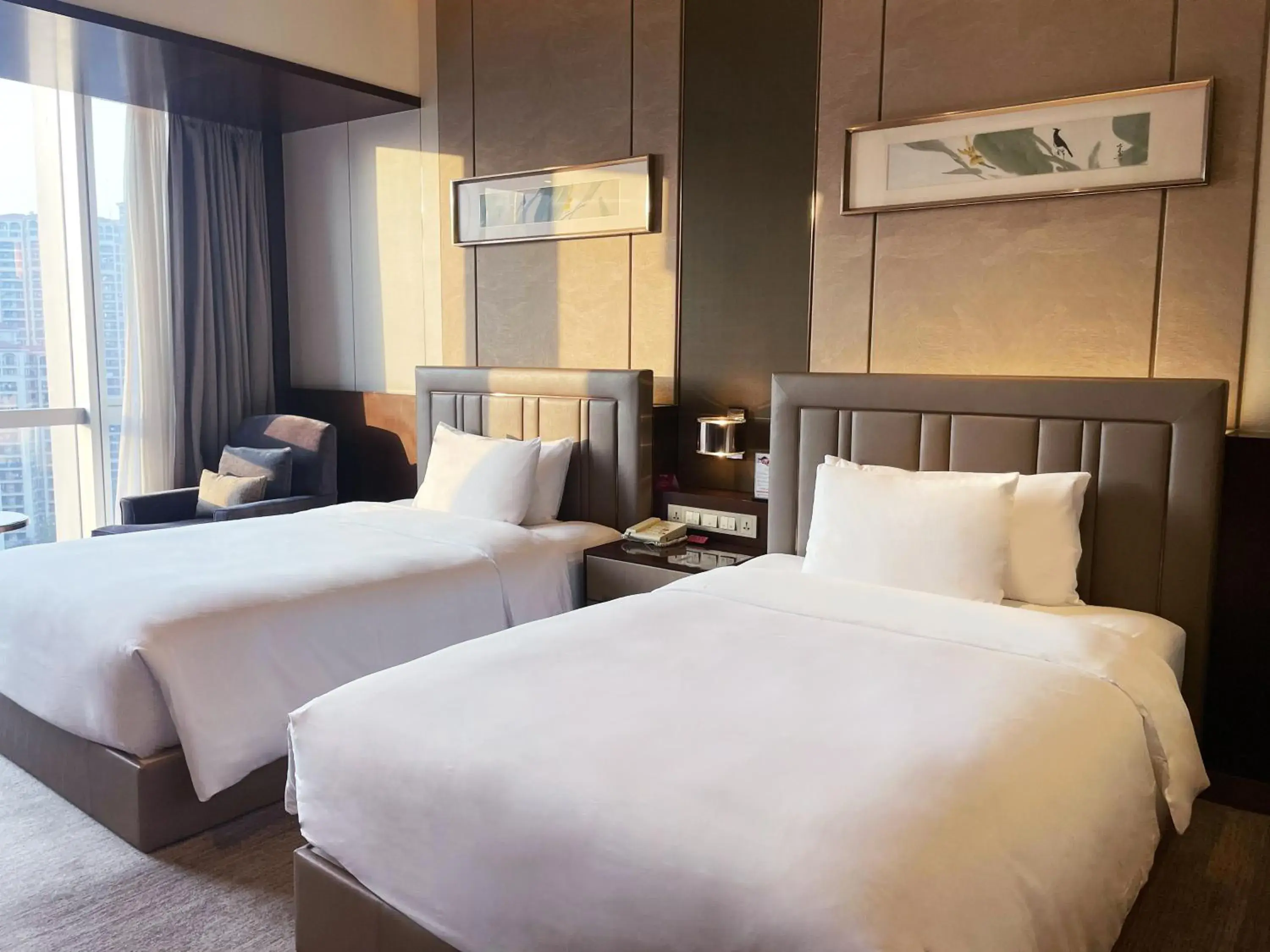 Bed in Crowne Plaza Zhangzhou by IHG Bed in Crowne Plaza Zhangzhou by IHG