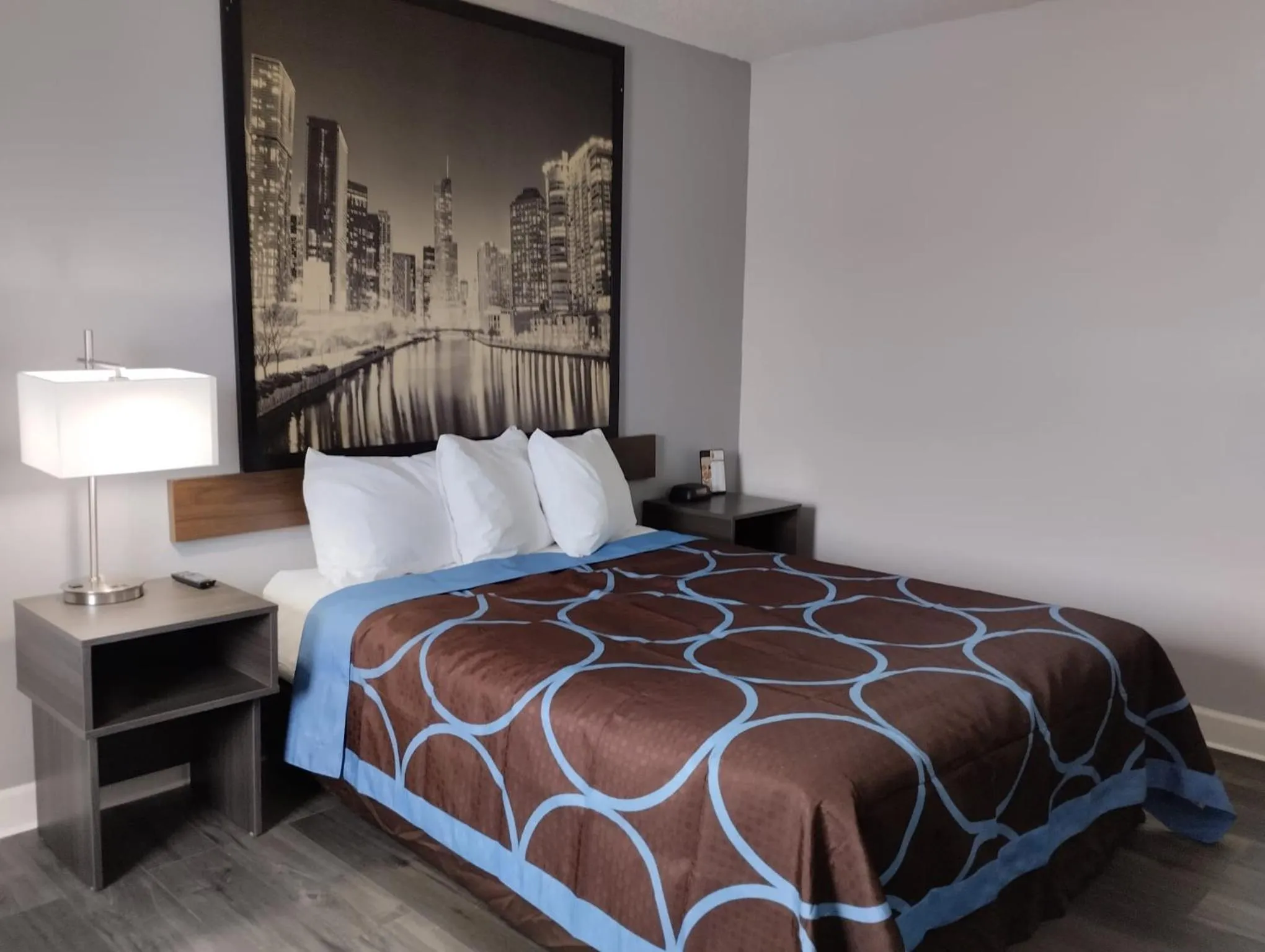 Bed in Super 8 by Wyndham Morris