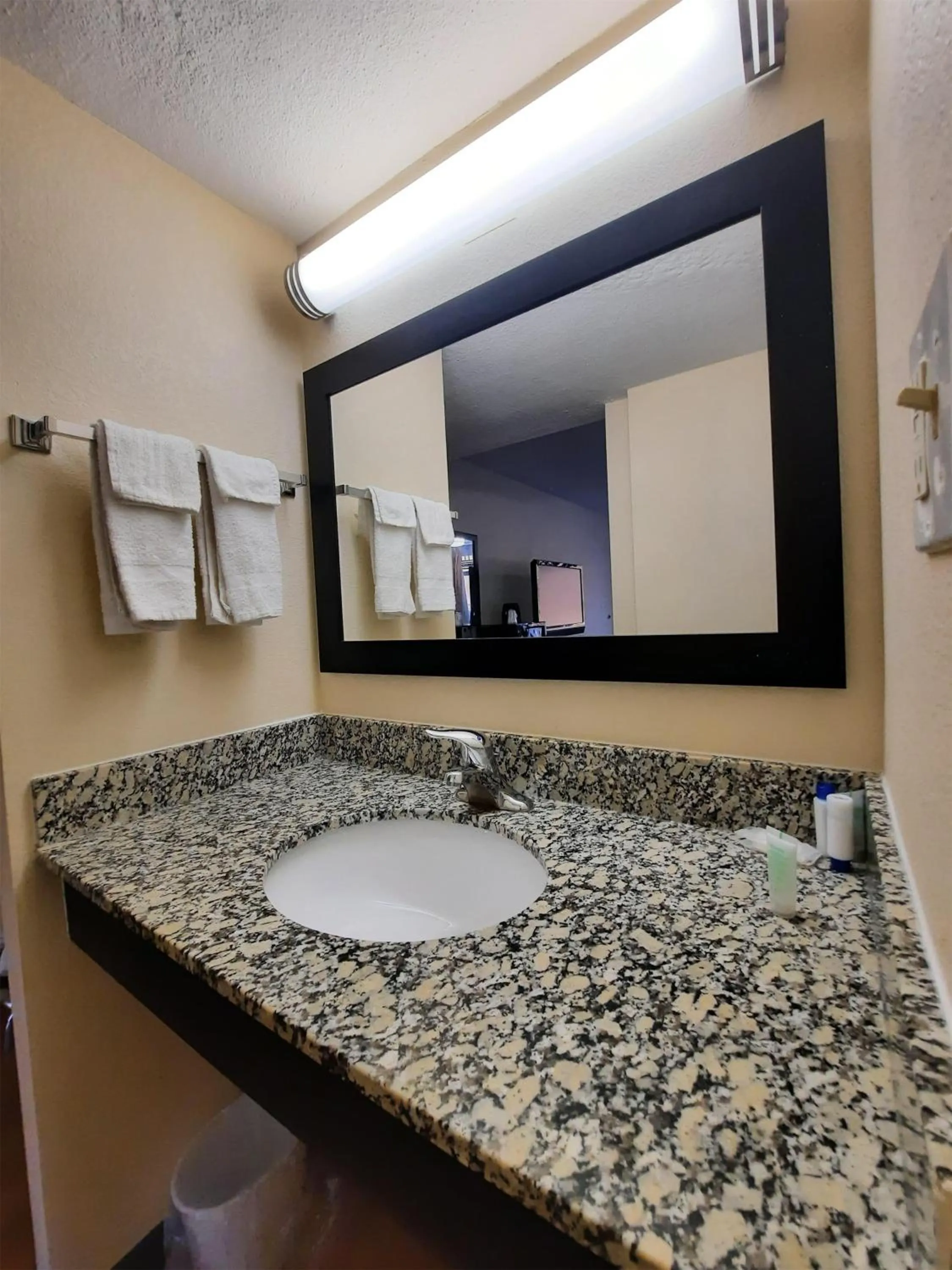 Bathroom in Americas Best Value Inn Moline