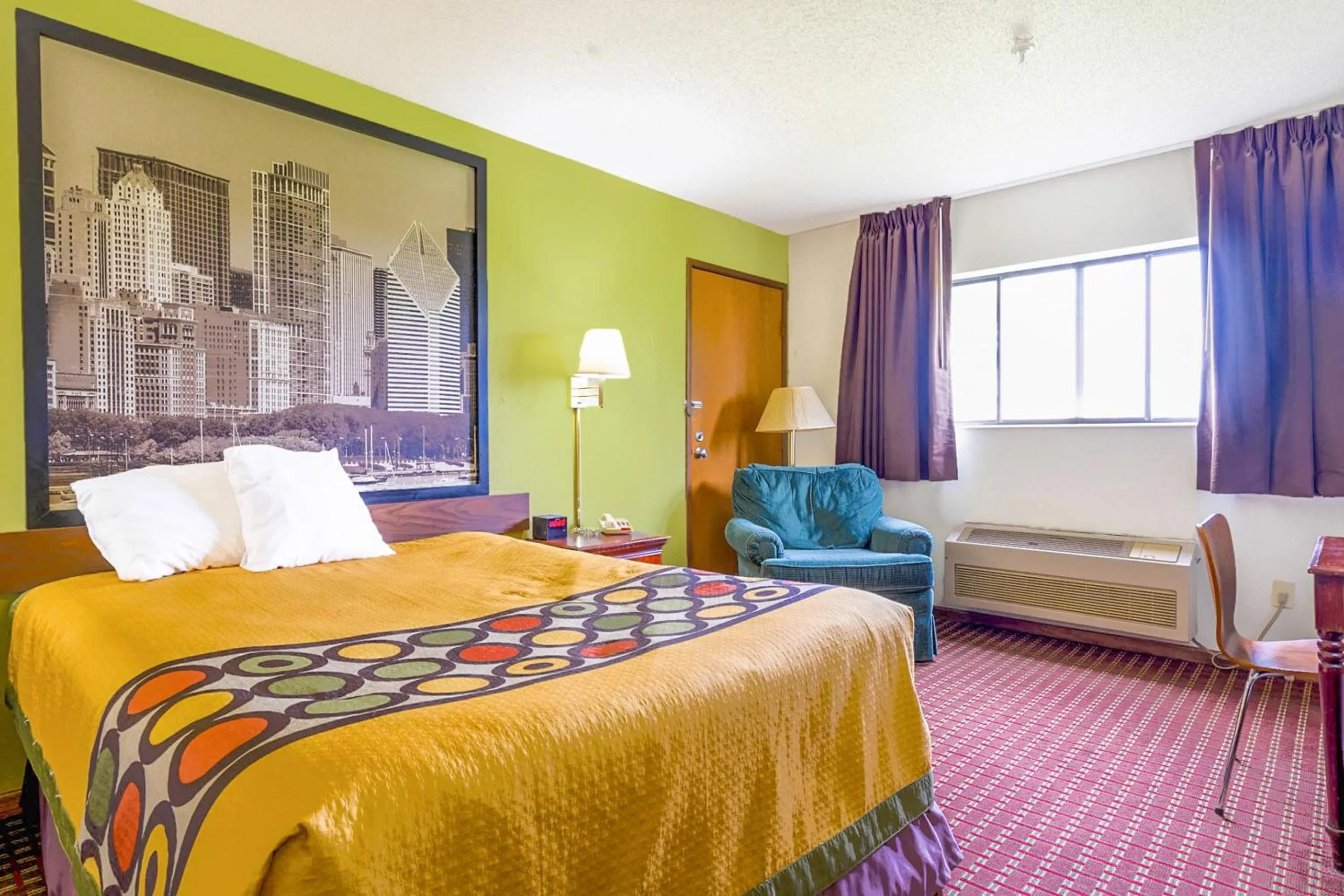 Bedroom, Bed in Super Sleep Inn