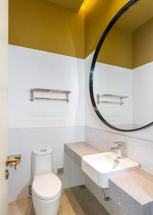 Toilet in SongShan Lake PingShang Serviced Hotel