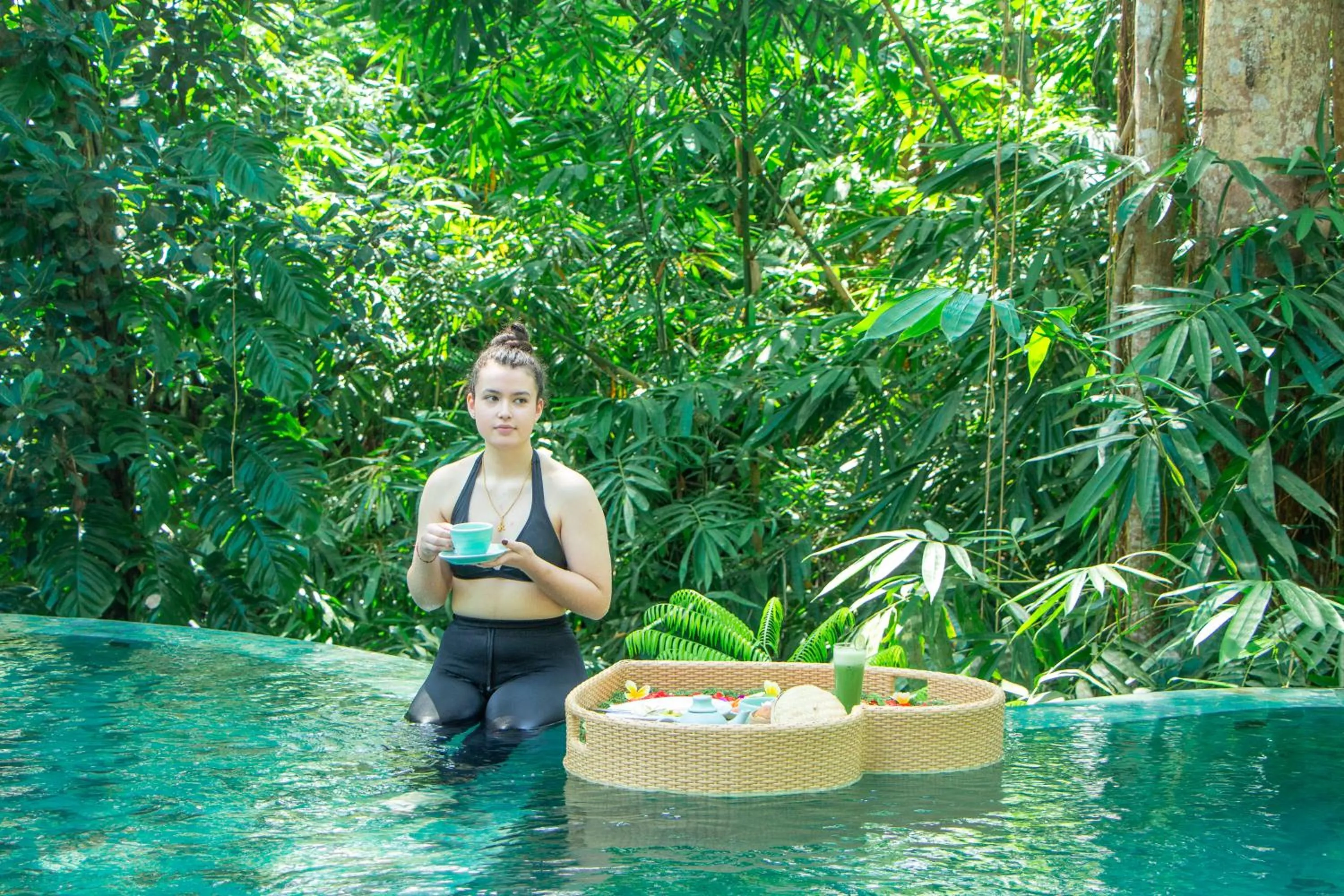 Swimming pool in Sacred Canyon Ubud by GenuineHost