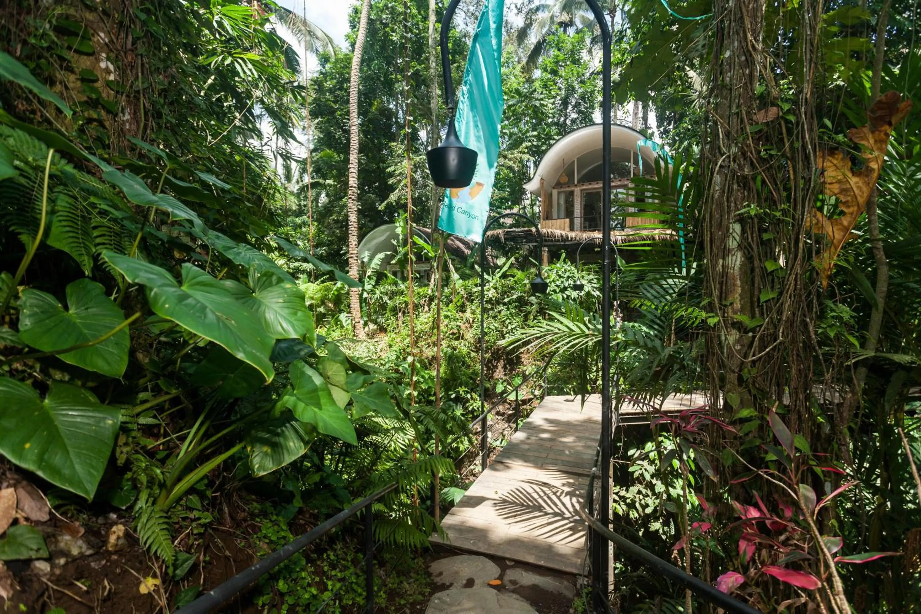 Natural landscape in Sacred Canyon Ubud by GenuineHost