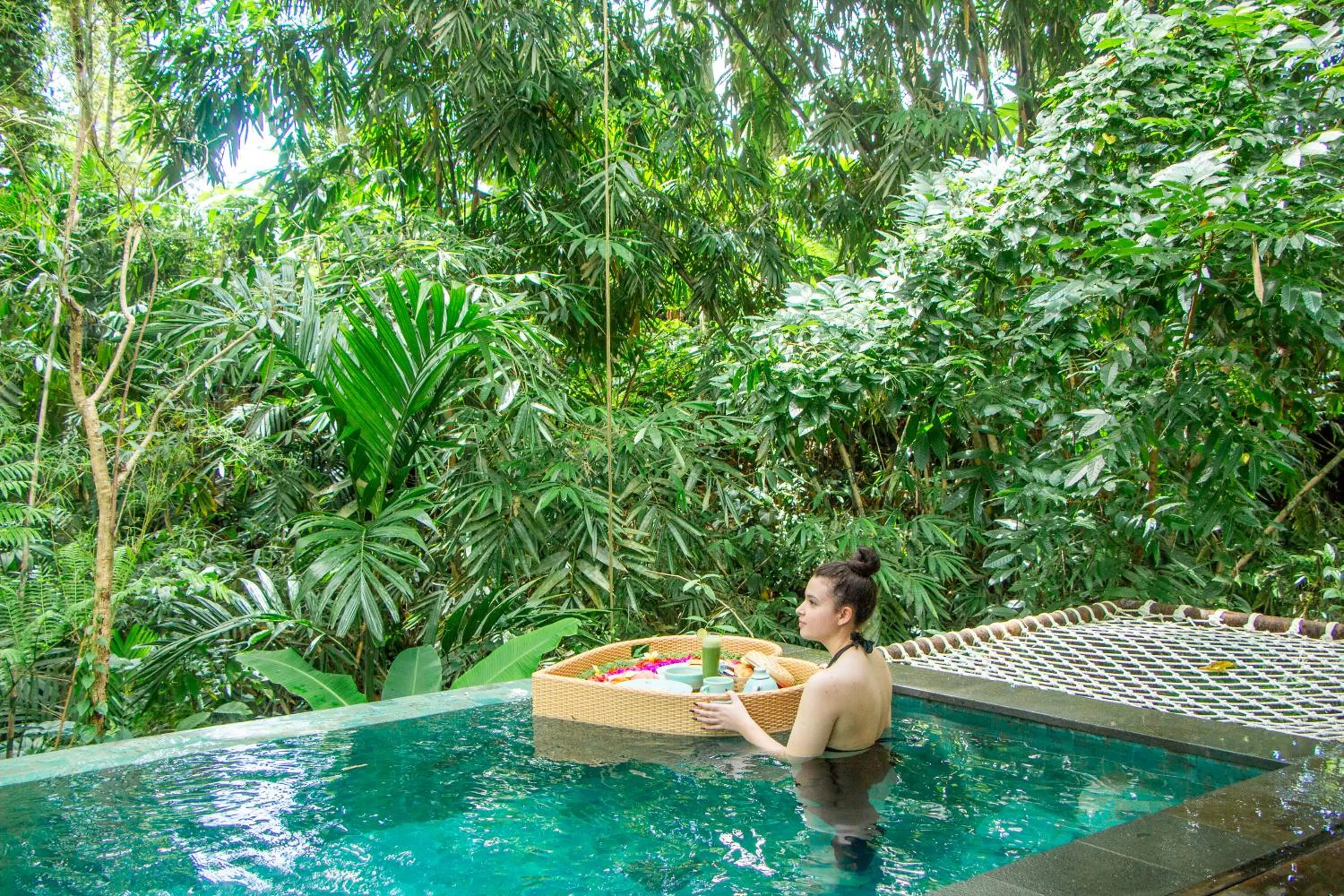 Swimming pool in Sacred Canyon Ubud by GenuineHost