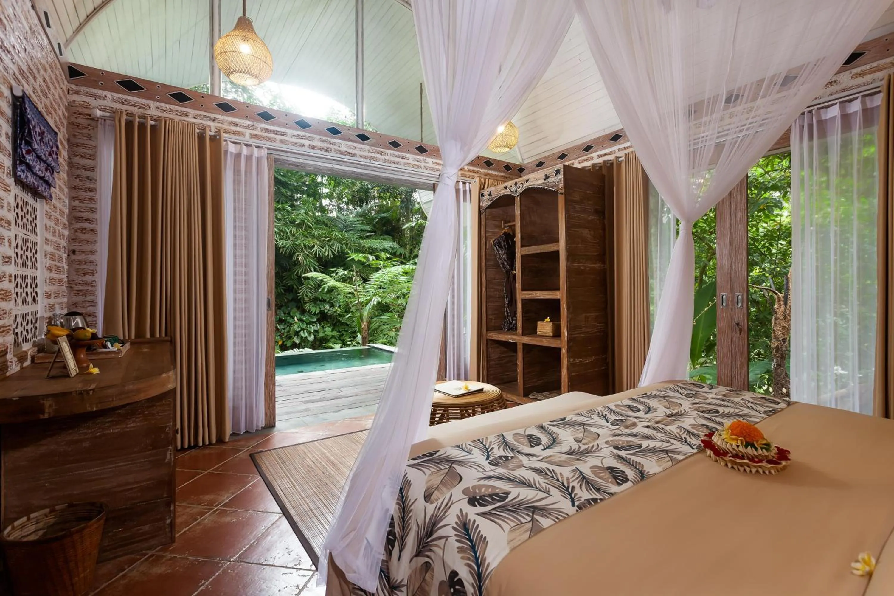 Bedroom, Bed in Sacred Canyon Ubud by GenuineHost
