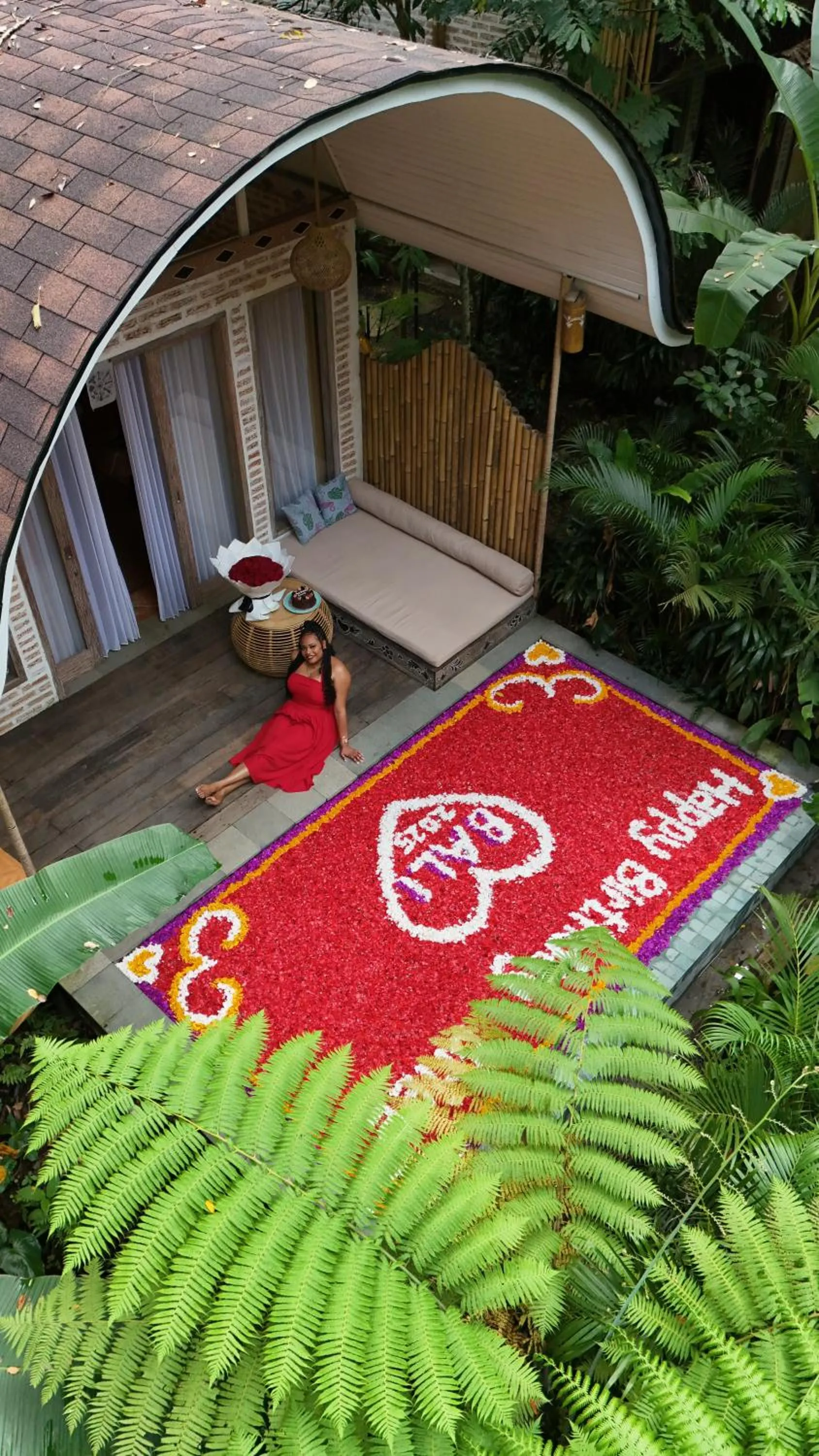 Pool view in Sacred Canyon Ubud by GenuineHost