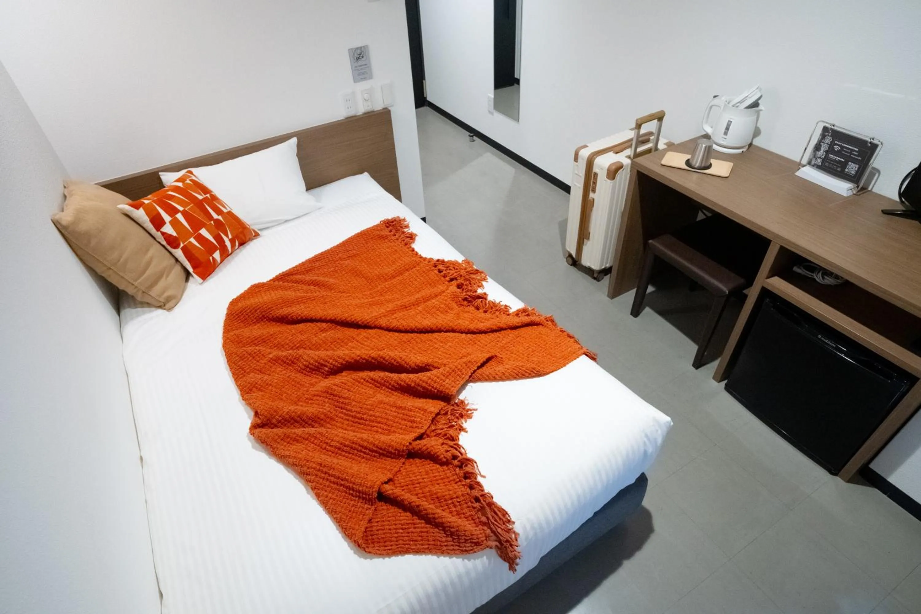 Bed in WAYFARER Shinsaibashi