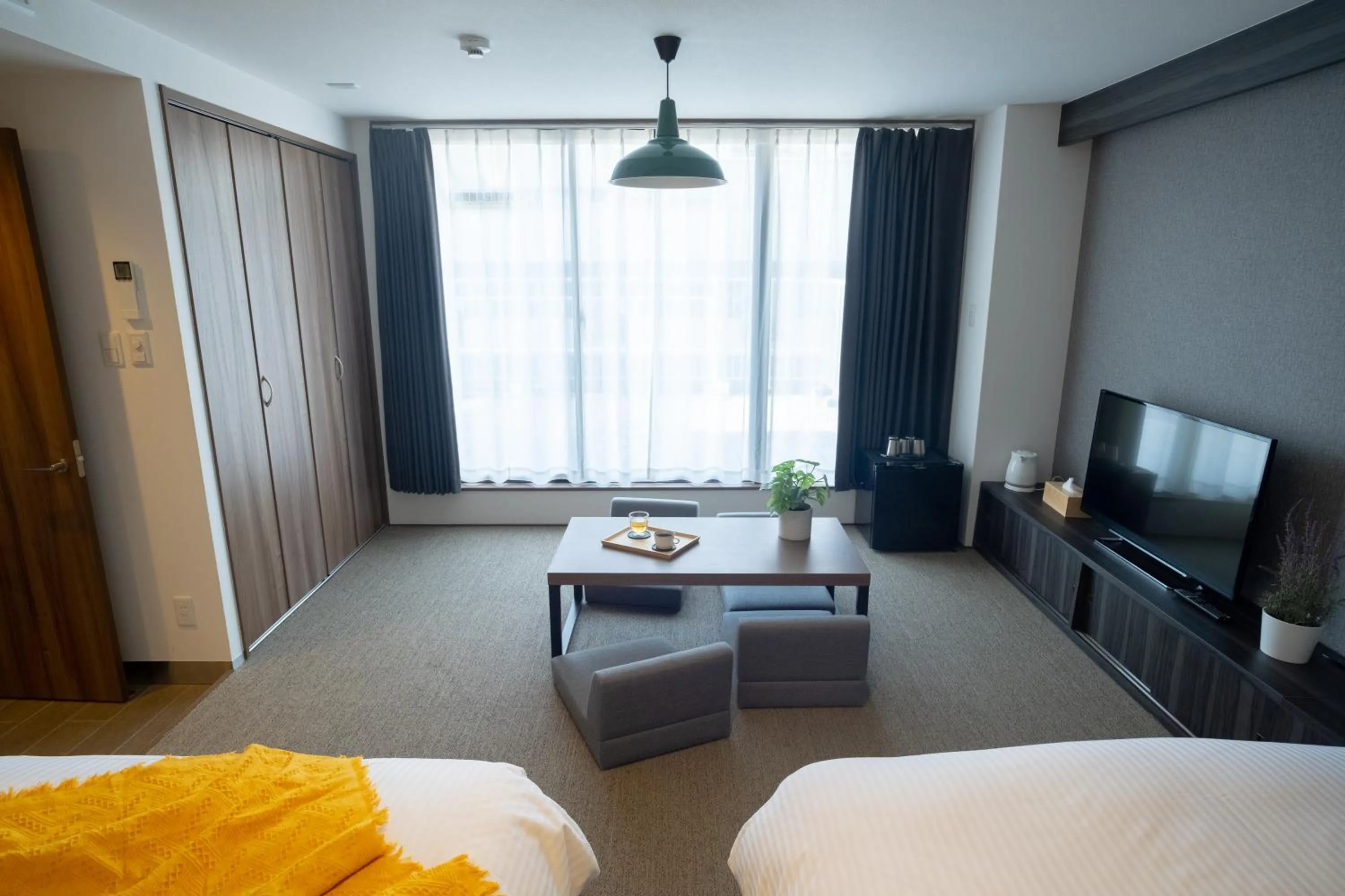 Bed in WAYFARER Shinsaibashi