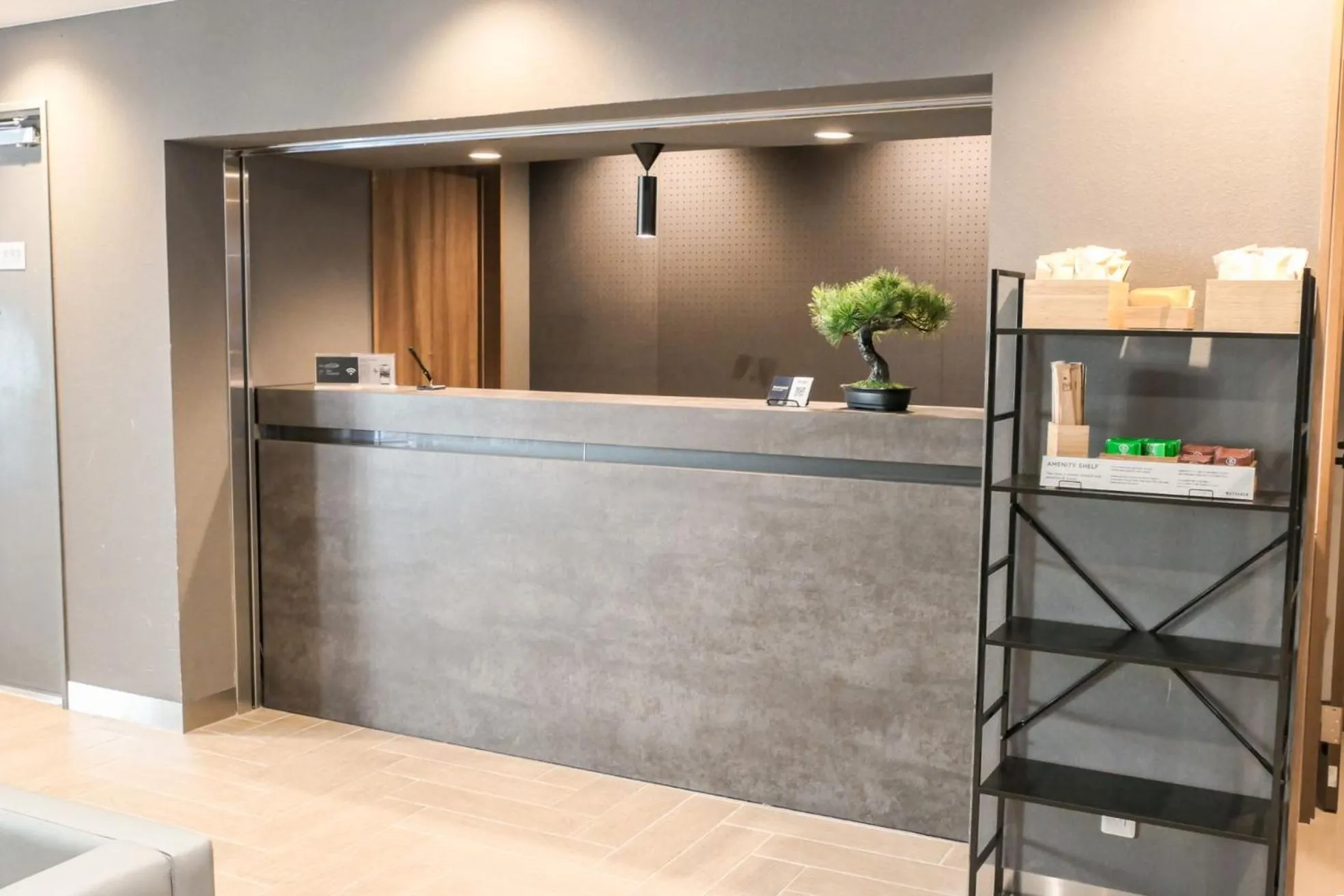 Lobby or reception in WAYFARER Shinsaibashi