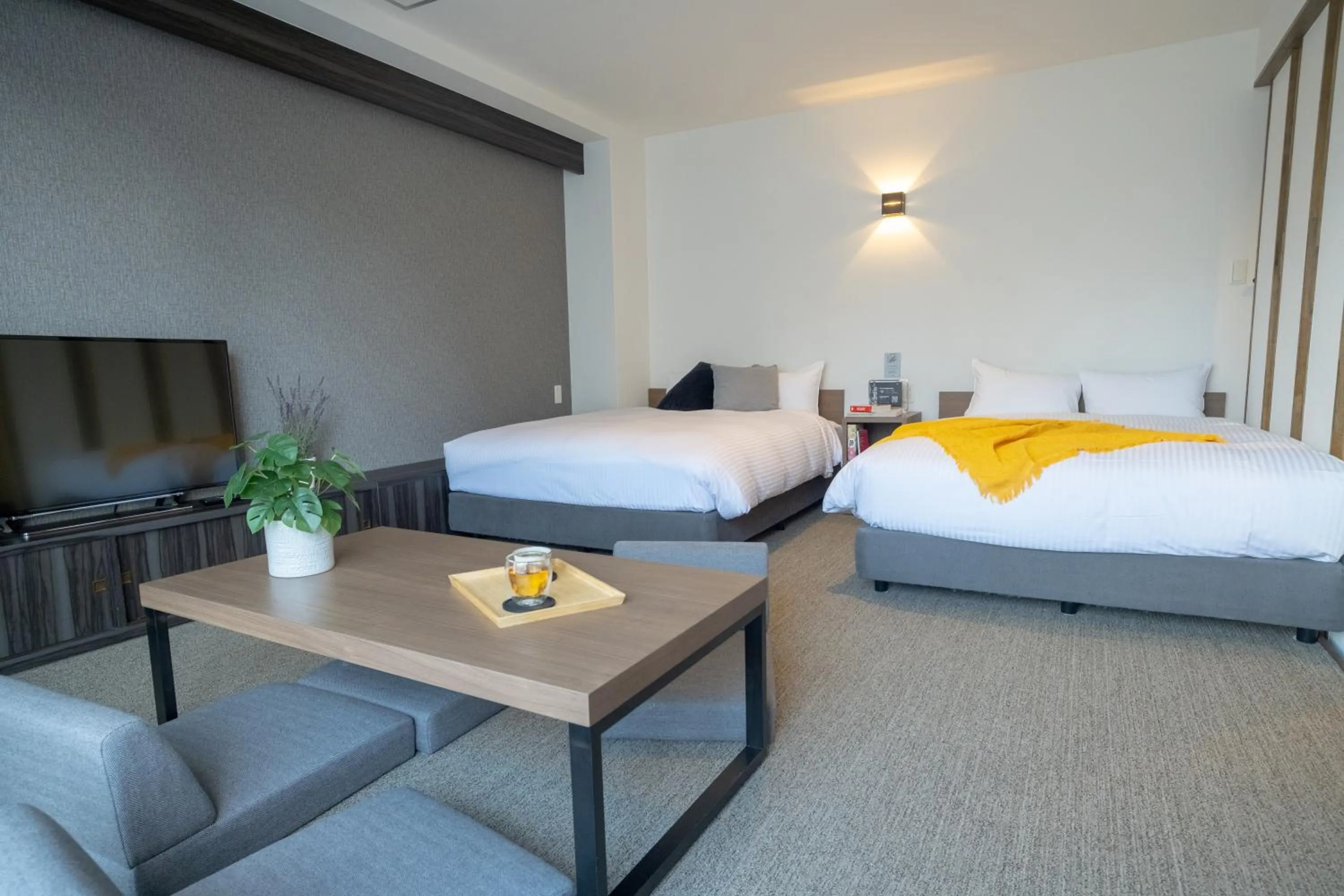 Bed in WAYFARER Shinsaibashi