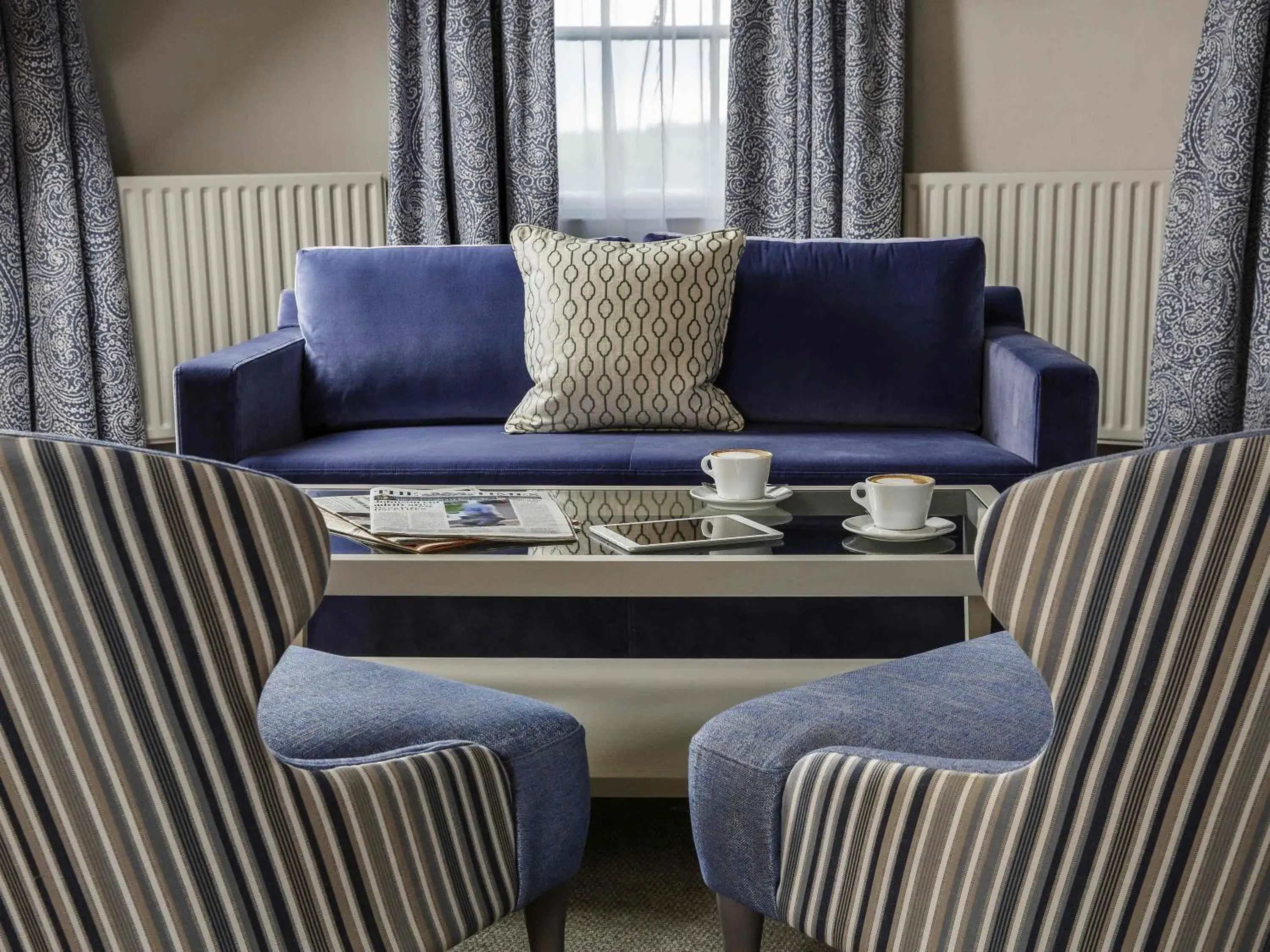 Bedroom in Mercure Gloucester Bowden Hall Hotel Bedroom in Mercure Gloucester Bowden Hall Hotel