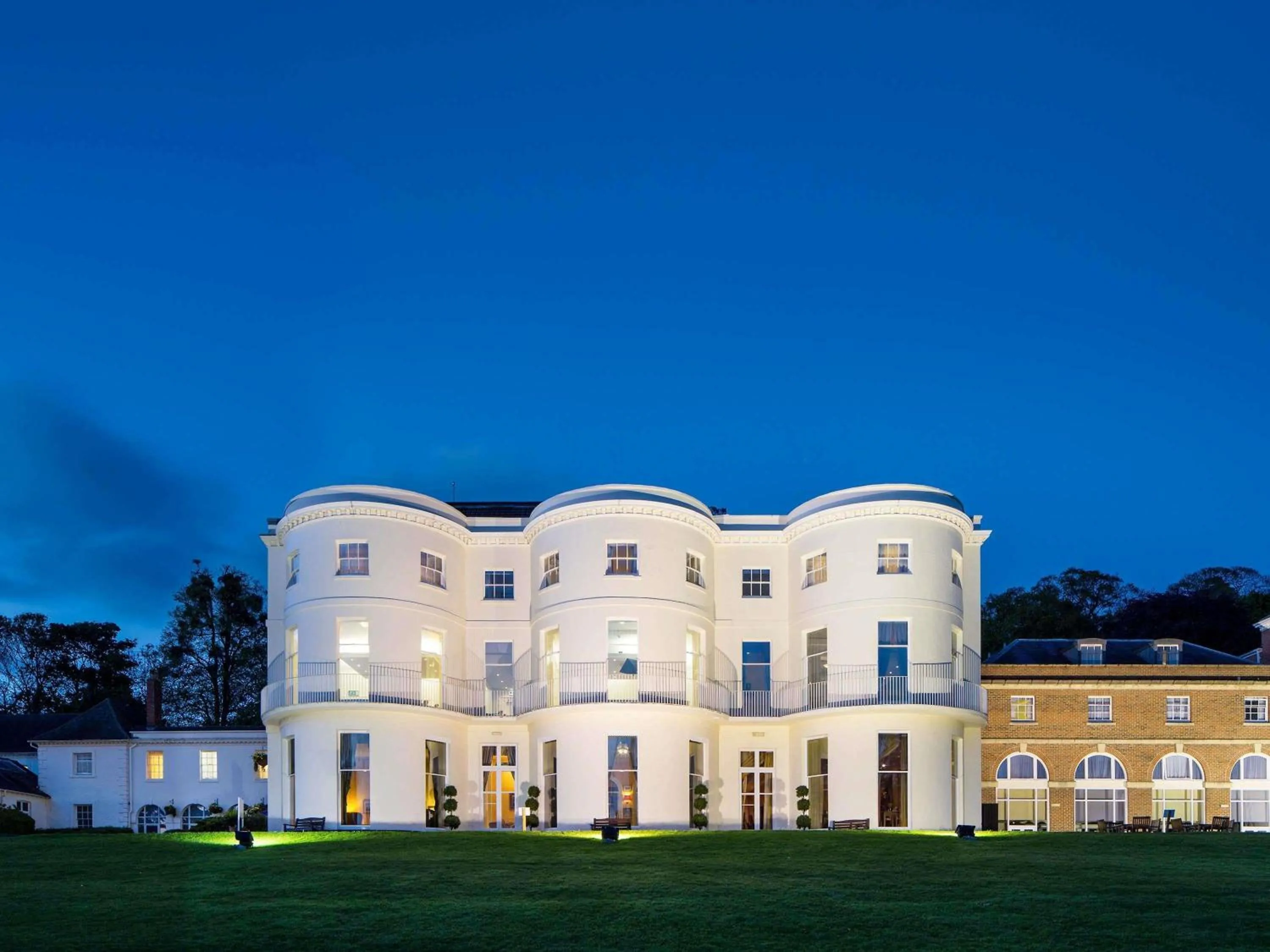 Property building in Mercure Gloucester Bowden Hall Hotel