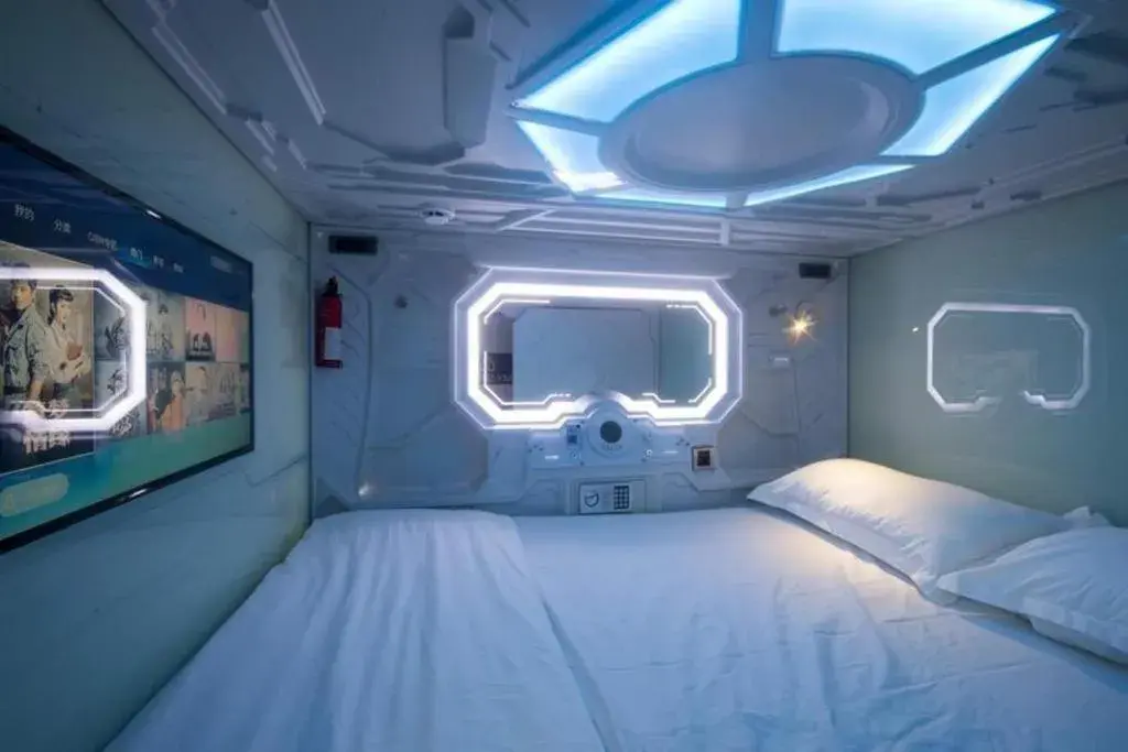 Bed in MY SPACE SEMPORNA Bed in MY SPACE SEMPORNA